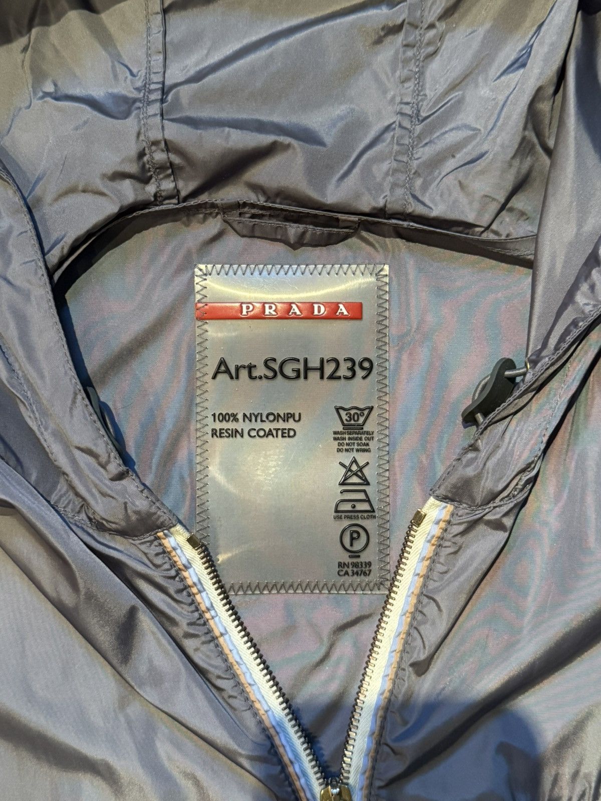 Prada Prada Gilet Rare!!!! Size US L / EU 52-54 / 3 - 4 Thumbnail