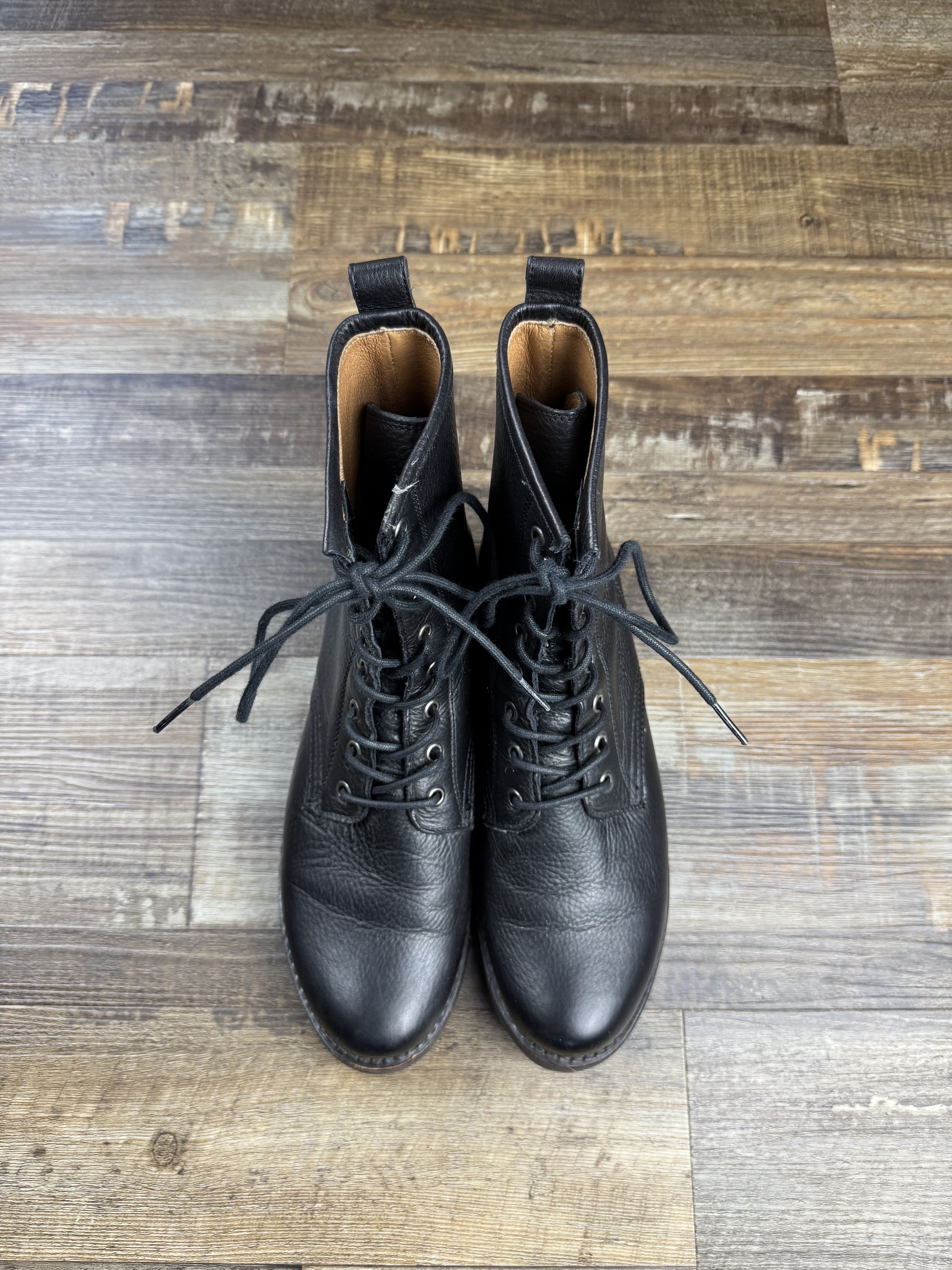Frye Frye Women's Veronica Flex Combat Boots Leather Lace Up 9.5B Size US 9.5 / IT 39.5 - 3 Thumbnail