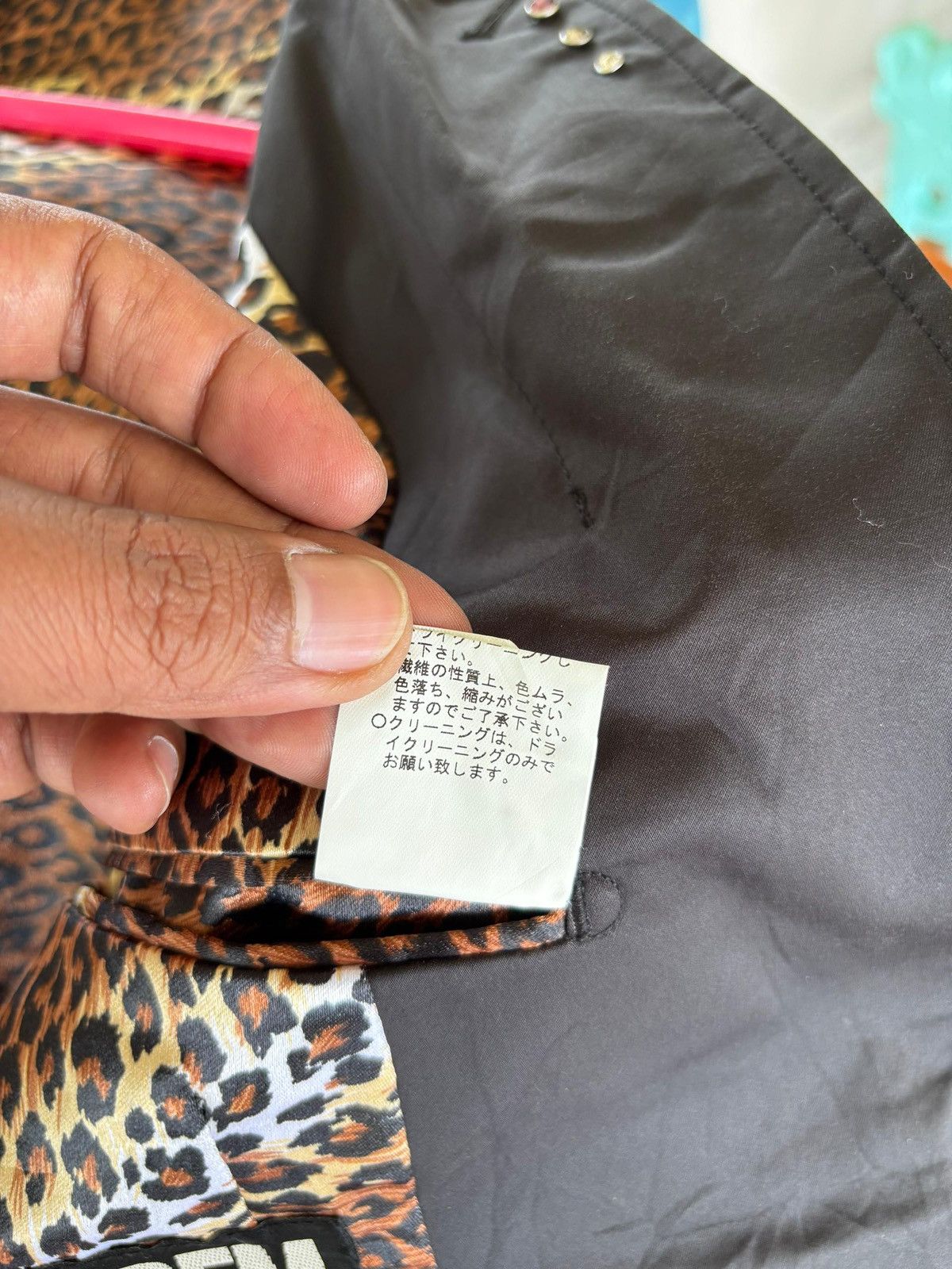 PPFM PPFM Coat Blazer Jacket Leopard Inner Inside Design Size US L / EU 52-54 / 3 - 13 Thumbnail