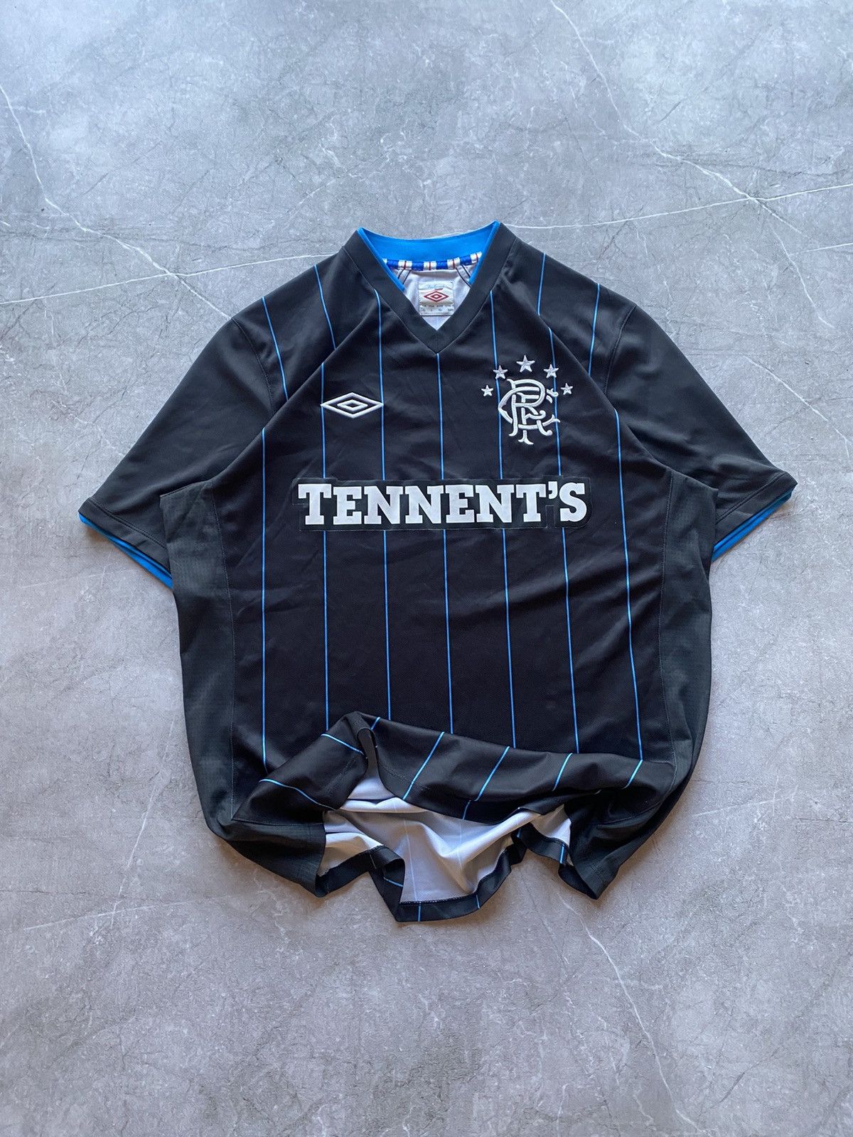 Umbro Umbro Rangers Glasgow 2012/2013 Home Football Soccer Jersey Size US L / EU 52-54 / 3 - 2 Thumbnail
