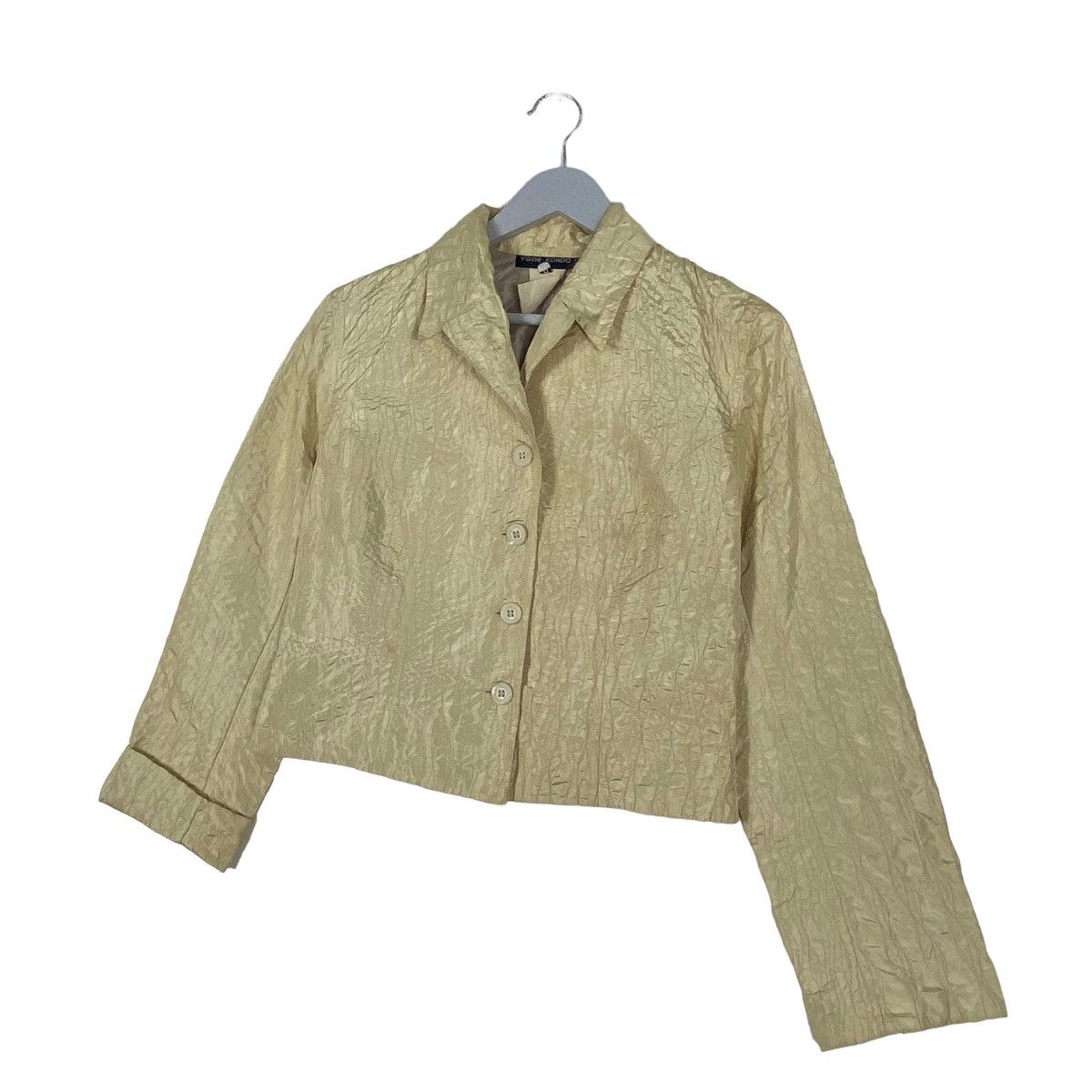 Japanese Brand Vintage 90s Yoshi Kondo Cropped Light Jacket Size S / US 4 / IT 40 - 2 Thumbnail