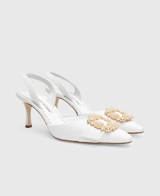 Manolo Blahnik Slingback pumps Size US 5 / IT 35 - 1 Thumbnail