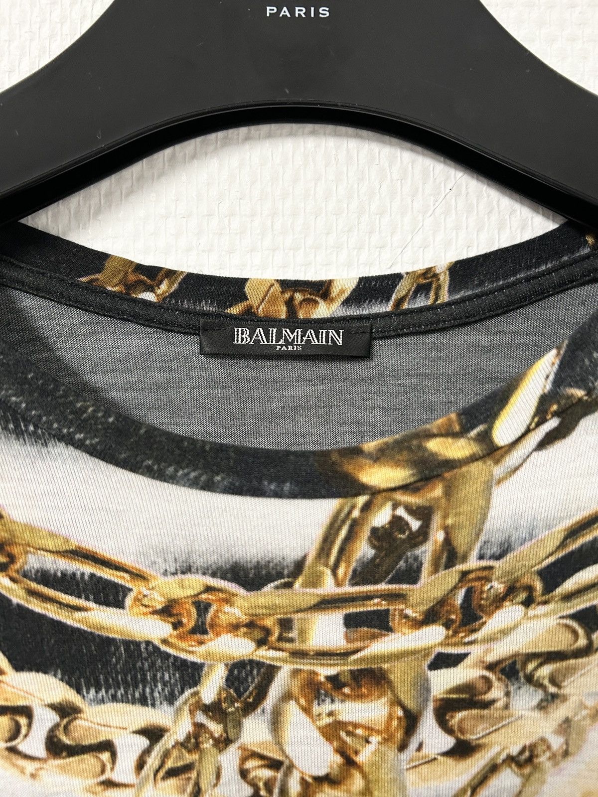 Balmain SS2013 Chain Print Long Sleeve Size US S / EU 44-46 / 1 - 3 Thumbnail