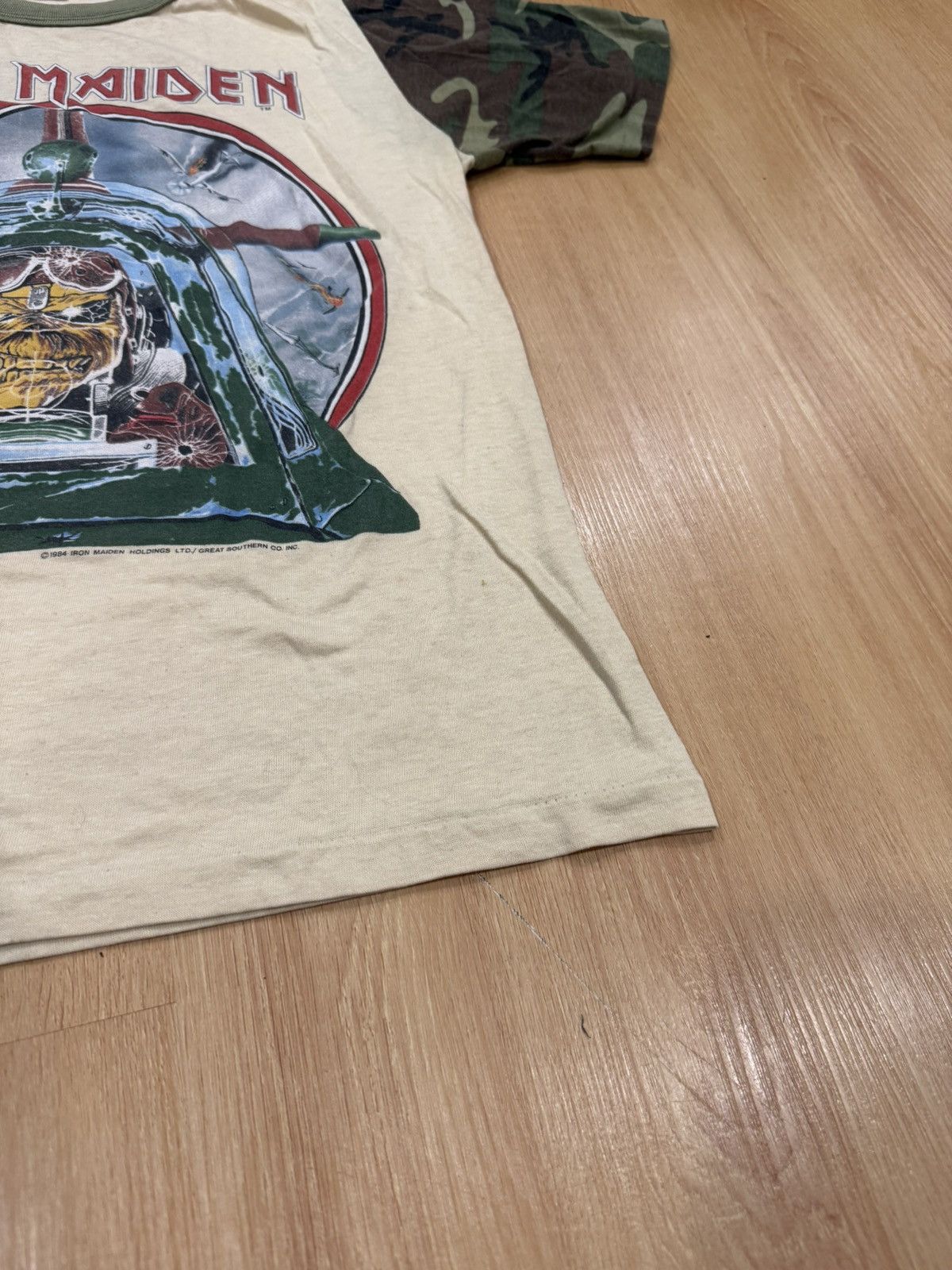 Iron Maiden Vintage 1984 Iron Maiden Tshirt Band Tee Size US S / EU 44-46 / 1 - 4 Thumbnail