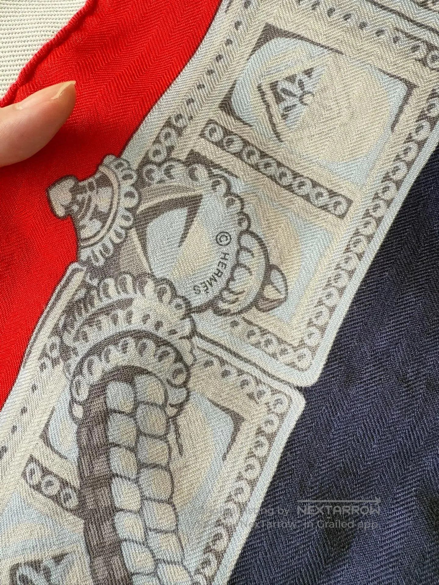 Hermes Hermes Cashmere Silk Blend Scarf. Size ONE SIZE - 5 Thumbnail
