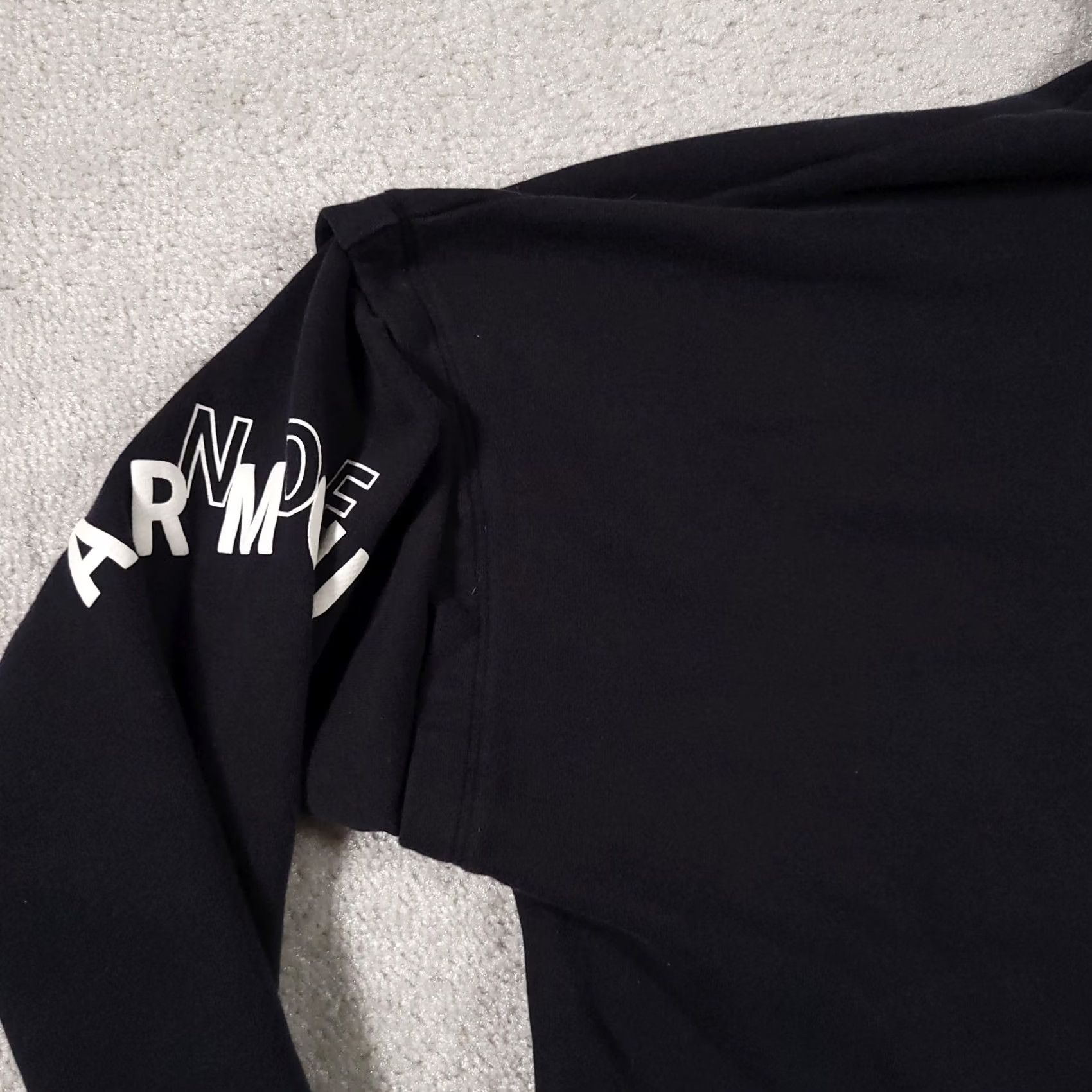 Under Armour VINTAGE: No Under armour Rival Cropped Gym Hoodie Women XL Black 1/4 Zip Hoodie Women XL Black Logo Size XL / US 12-14 / IT 48-50 - 4 Thumbnail