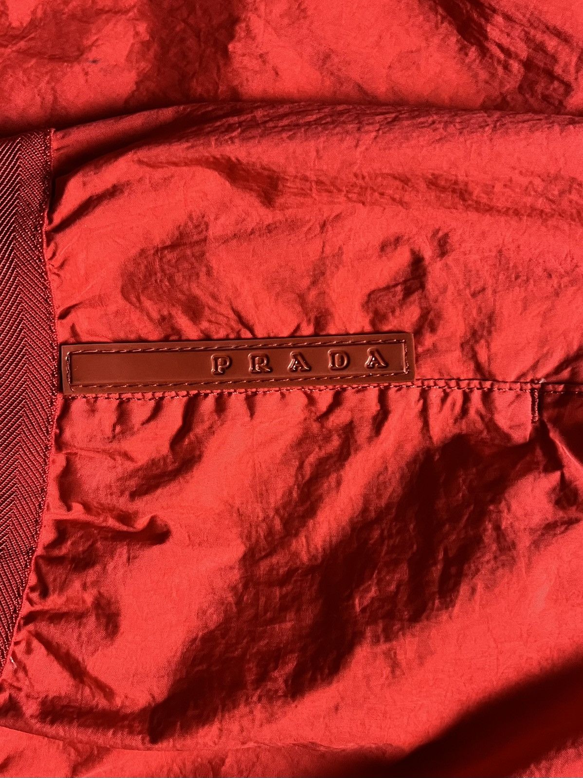 Prada Prada Milano FW10 Linea Rossa Nylon Windbreaker Jacket Size US M / EU 48-50 / 2 - 4 Thumbnail