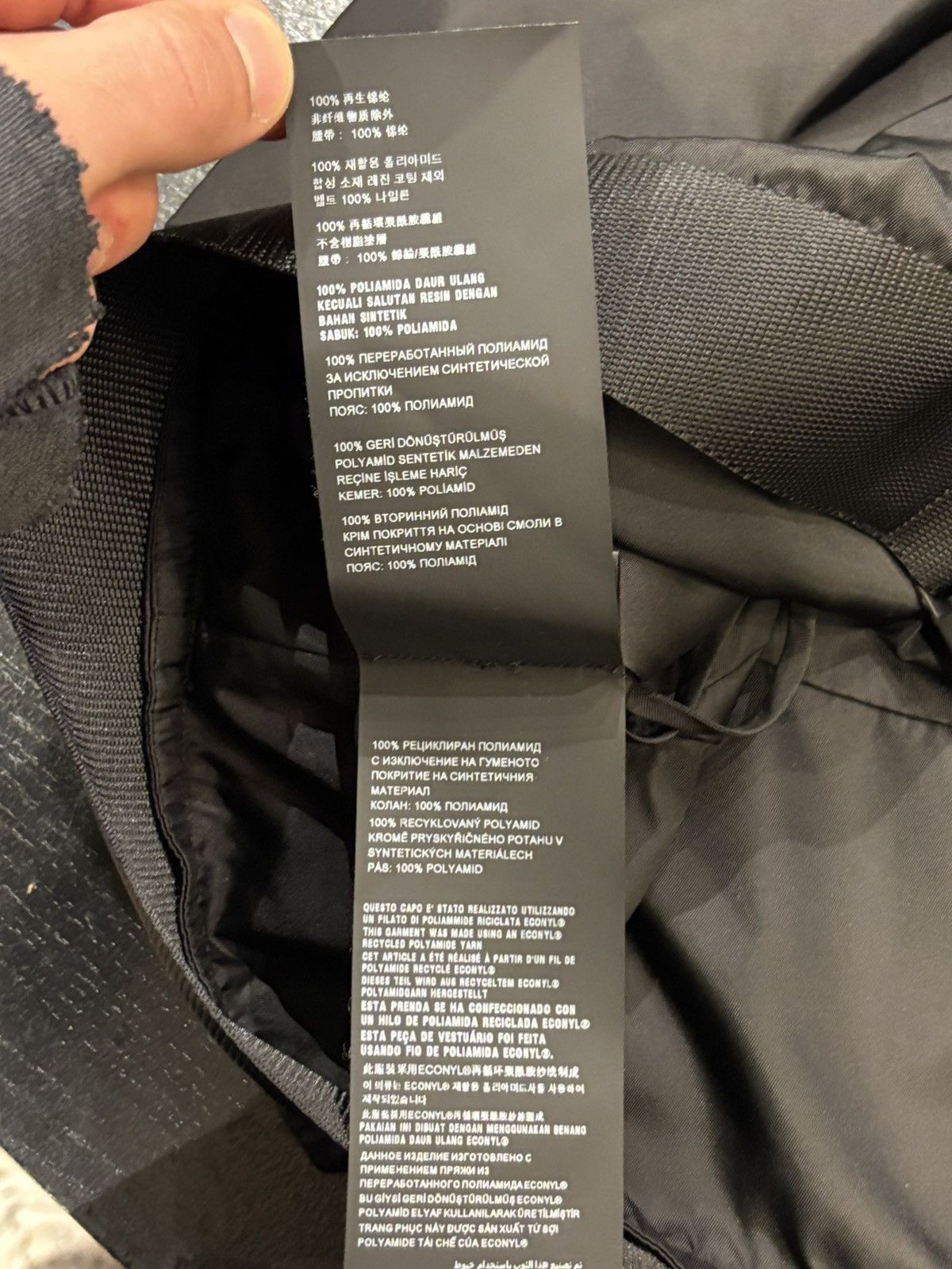 Prada Prada RE Nylon One Shoulder Crop Top Size XS / US 0-2 / IT 36-38 - 8 Thumbnail