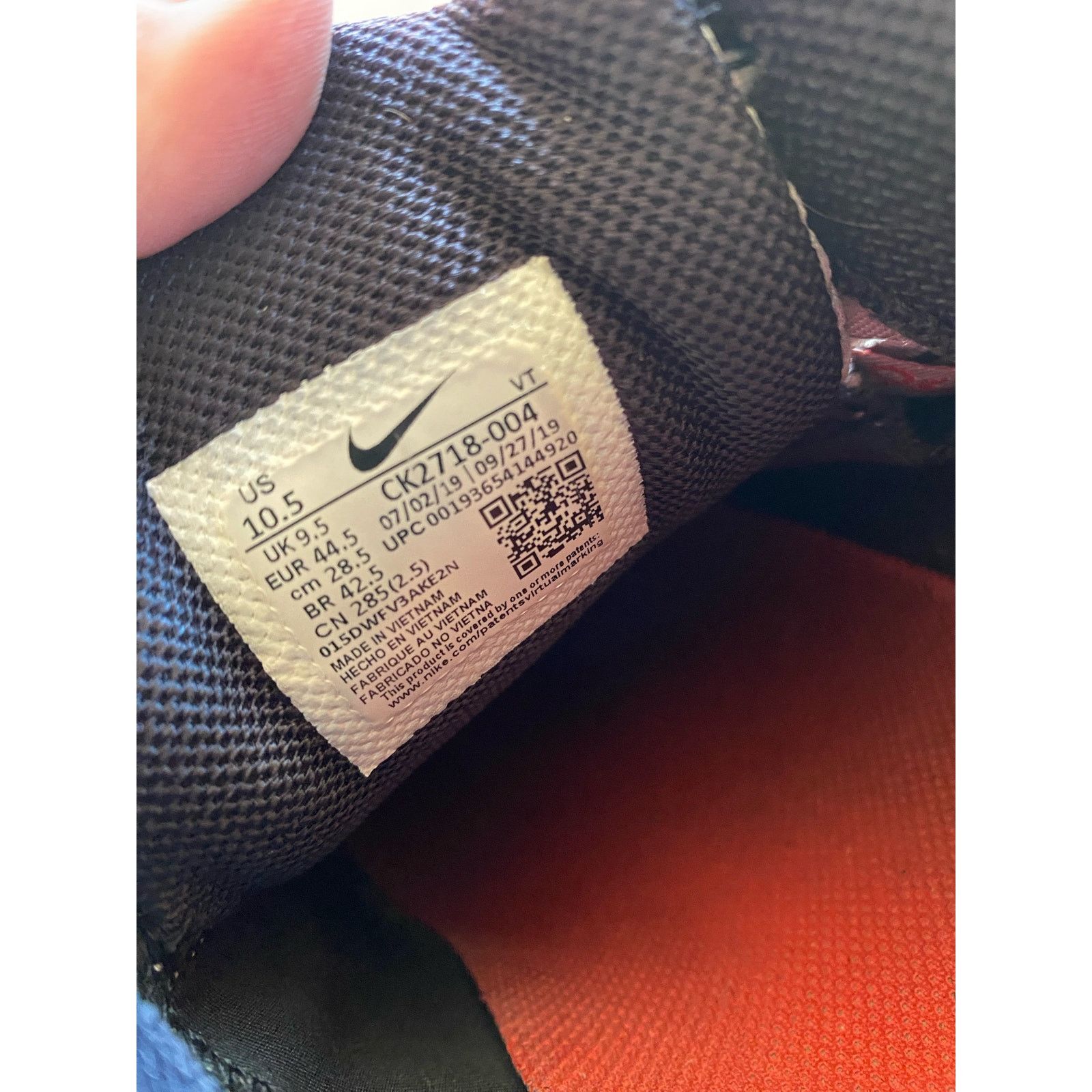 Nike Nike Air VaporMax 360 Metallic Silver Iron Grey Size 10.5 Size US 10.5 / EU 43-44 - 8 Thumbnail