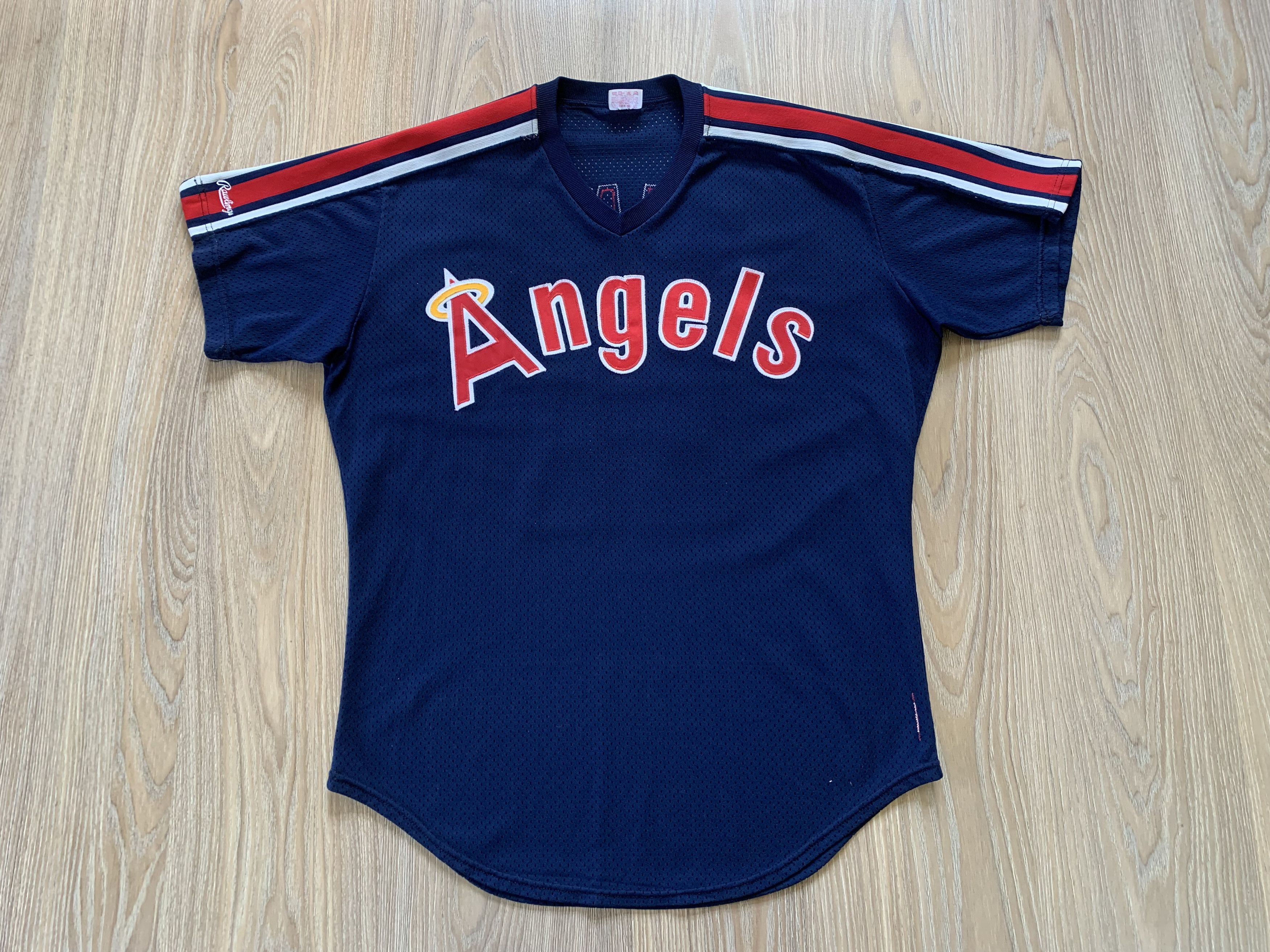 MLB Rare Rawlings Los Angeles Angel MLB #11 McKinlay Size US L / EU 52-54 / 3 - 2 Thumbnail