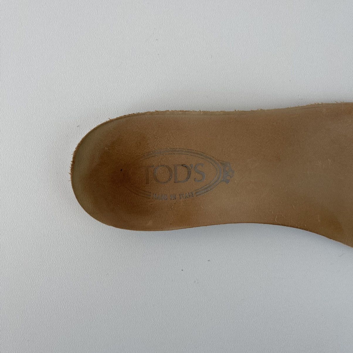 Tod's Tod’s Leather Mesh Sneakers Brown Made In Italy Rare Size US 10.5 / EU 43-44 - 10 Thumbnail