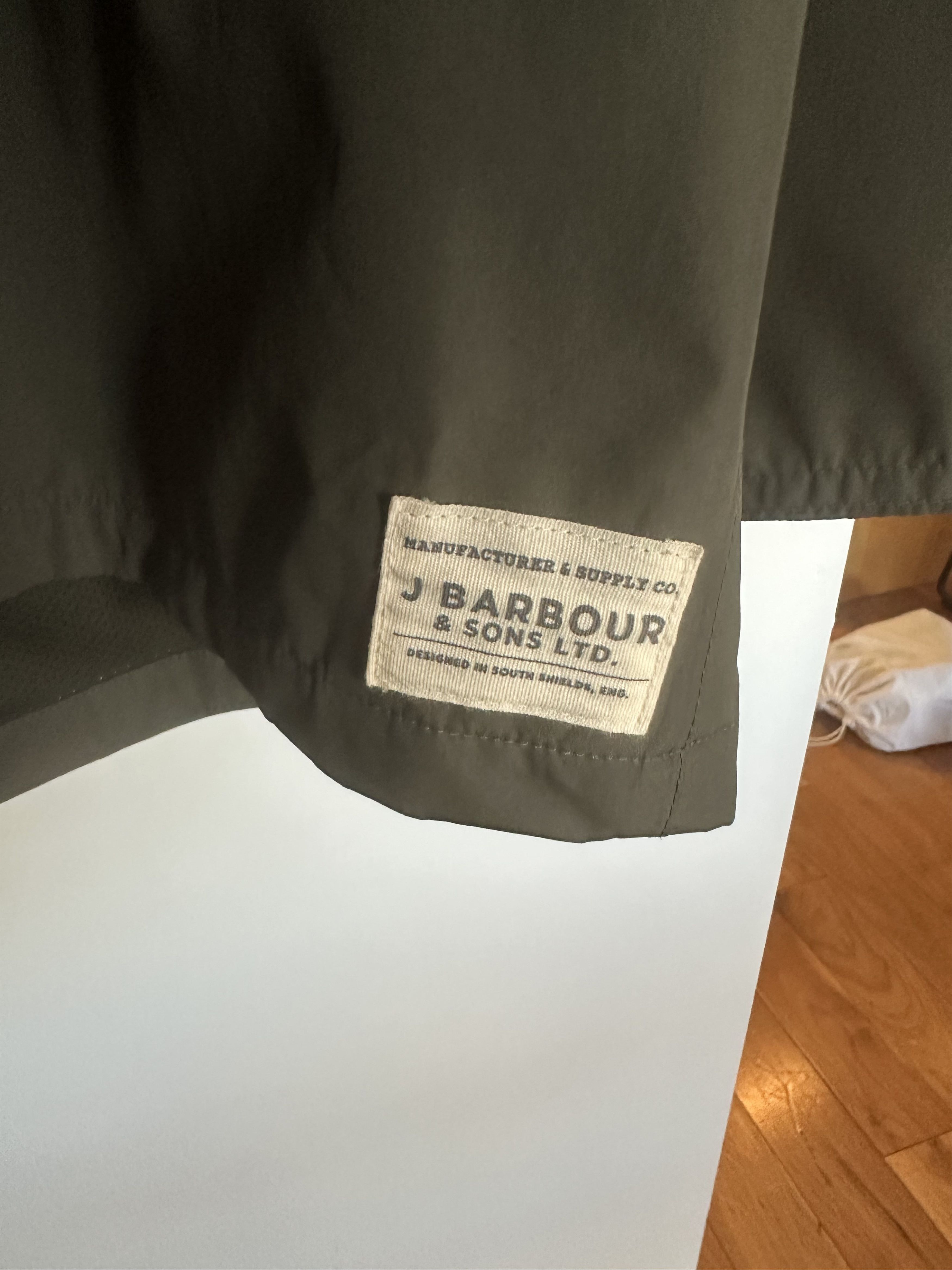 Barbour Barbour Hooded Mac Rain Jacket Green Size US XL / EU 56 / 4 - 3 Thumbnail