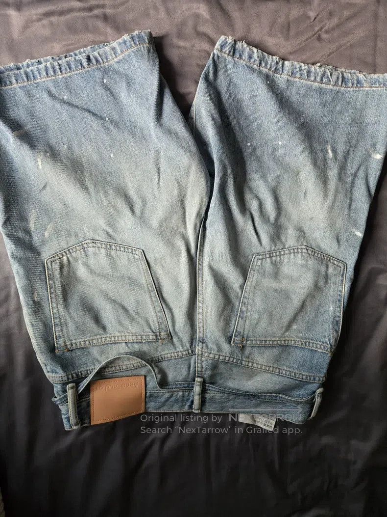 Acne Studios Acne Studios size:S Splatter-Painted Denim Shorts Size 22" - 8 Thumbnail