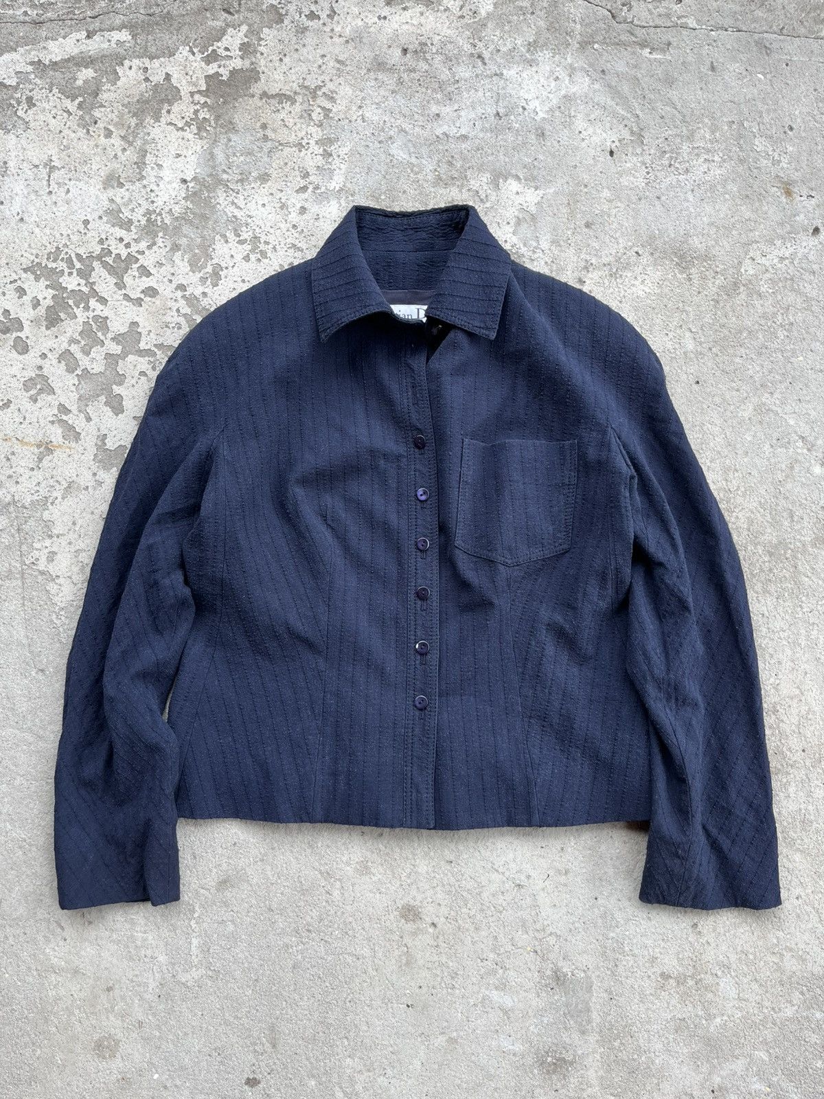 Dior × John Galliano S/S 2000 Christian Dior by John Galliano Blazer Jacket Size M / US 6-8 / IT 42-44 - 1 Thumbnail