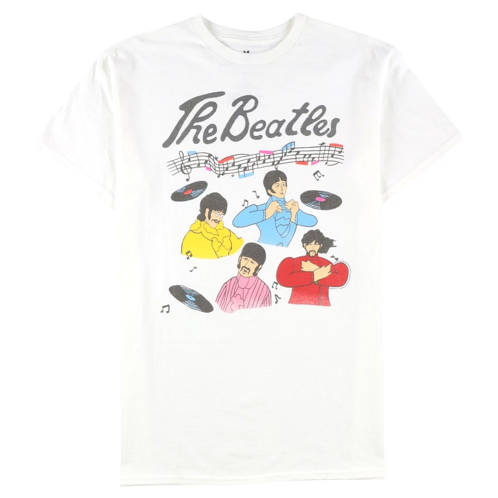 Junk Food Junk Food Mens The Beatles Graphic T-Shirt white M Size US M / EU 48-50 / 2 - 6 Thumbnail