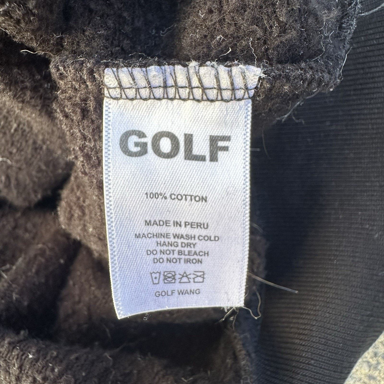 Golf Wang × Tyler The Creator Golf Wang 3D Logo Black Hoodie Small Tyler the Creator Size US S / EU 44-46 / 1 - 5 Thumbnail