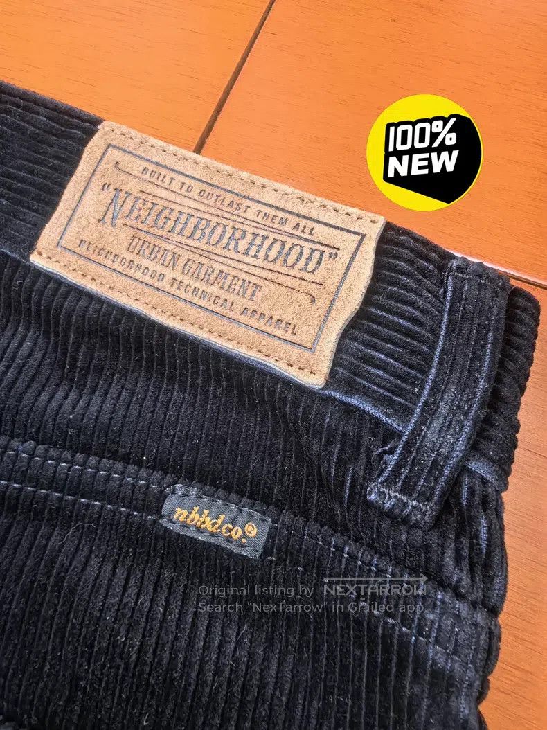 Neighborhood Neighborhood size M Black Corduroy Pants Size US 27 - 4 Thumbnail