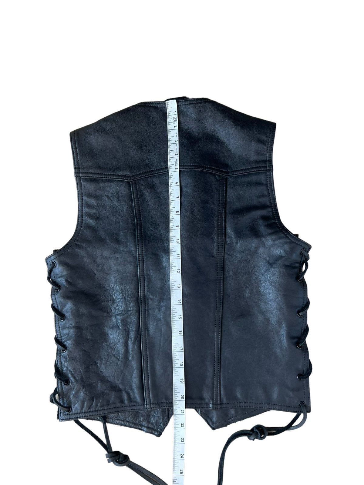 Harley Davidson VTG Harley Davidson Screamin’ Eagle Side Lace Leather Vest Size US S / EU 44-46 / 1 - 4 Thumbnail