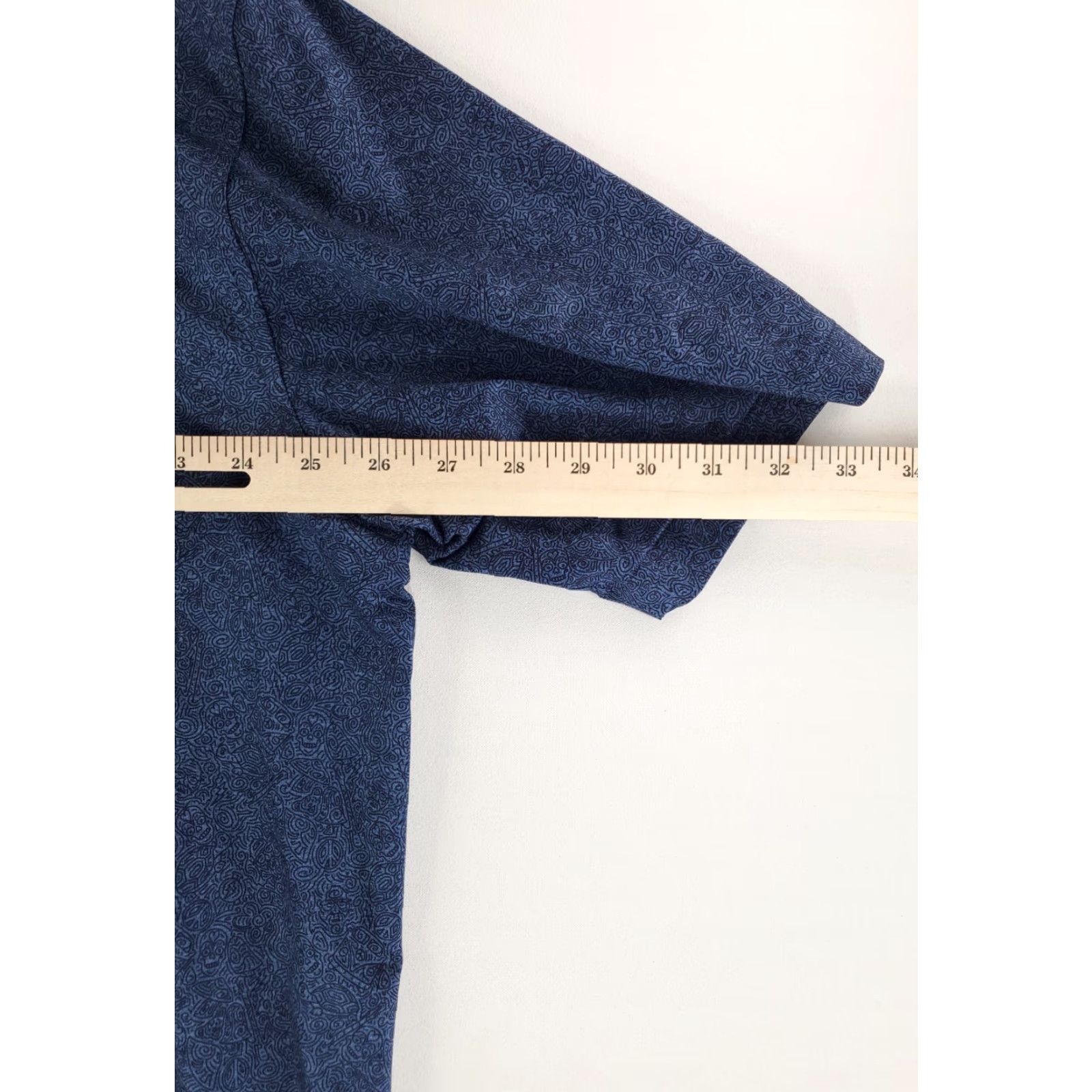 Peter Millar Peter Millar Polo Shirt AOP Peace Skull Mushroom Blue Mens XXL Summer Comfort Shirt Size US XXL / EU 58 / 5 - 5 Thumbnail