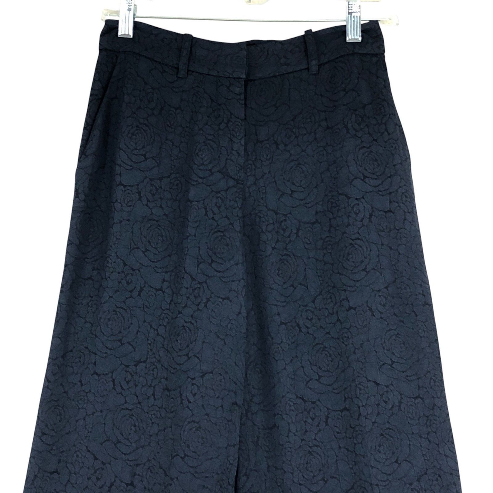 Equipment Equipment Femme Size 0 Pants Arwen Wide Leg Floral Jacquard Size 25" / US 0 / IT 36 - 2 Thumbnail