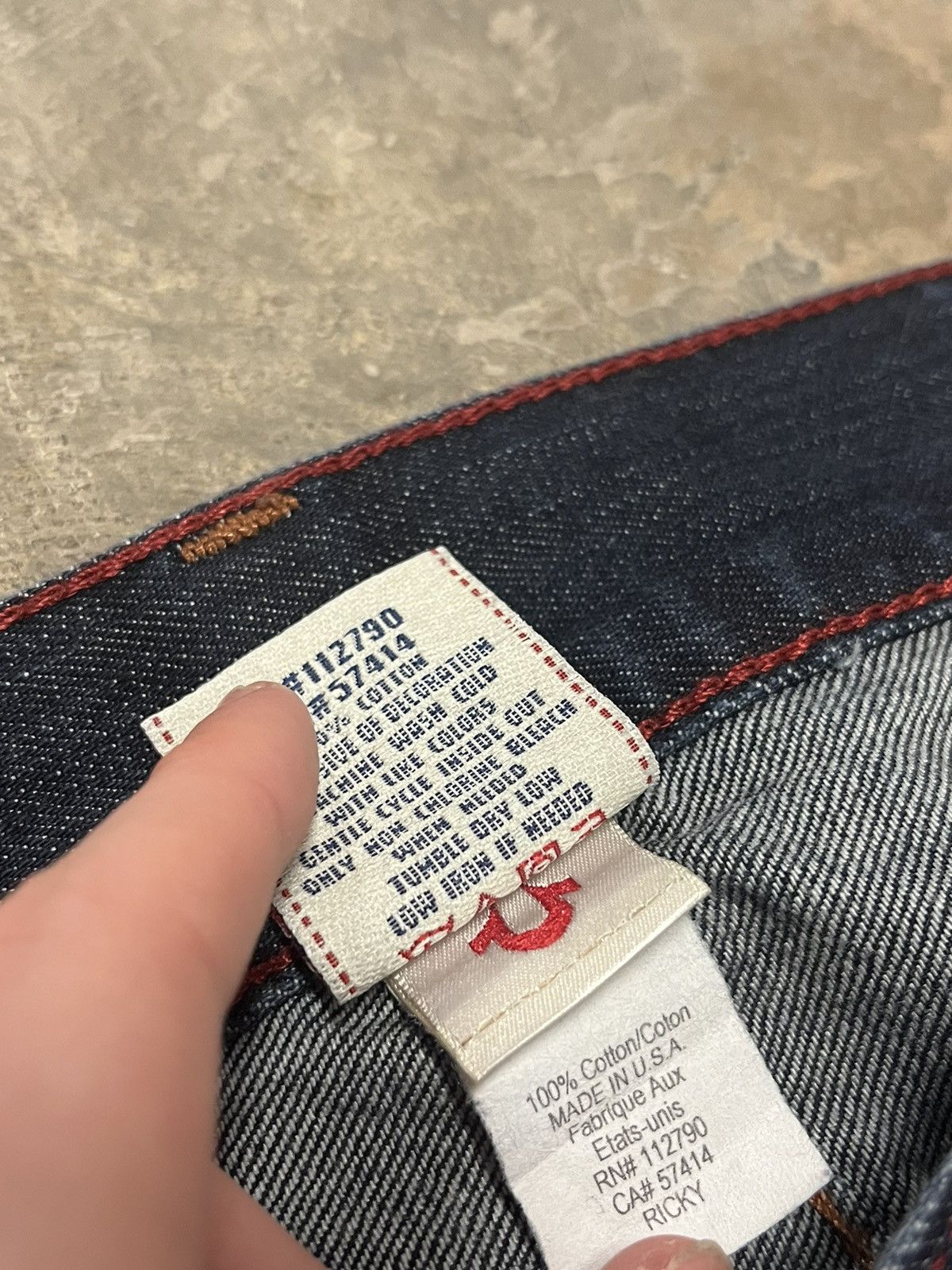 Streetwear × True Religion × Vintage True religion Rickey