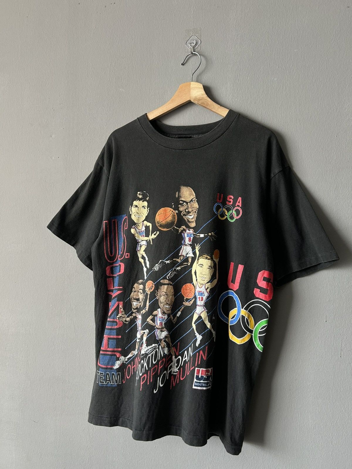 USA Olympics Vintage Olympic Usa Overprint Tshirt Size US M / EU 48-50 / 2 - 3 Thumbnail