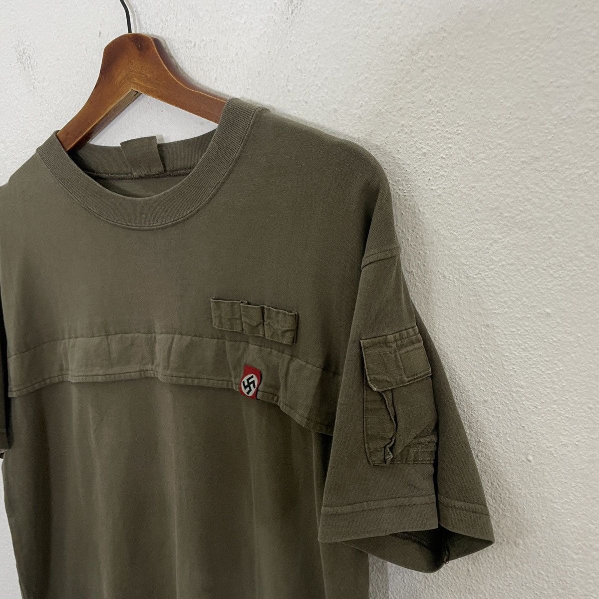 Japanese Brand Vintage Deutlohem Volnes Nazi Tee Size US M / EU 48-50 / 2 - 2 Thumbnail