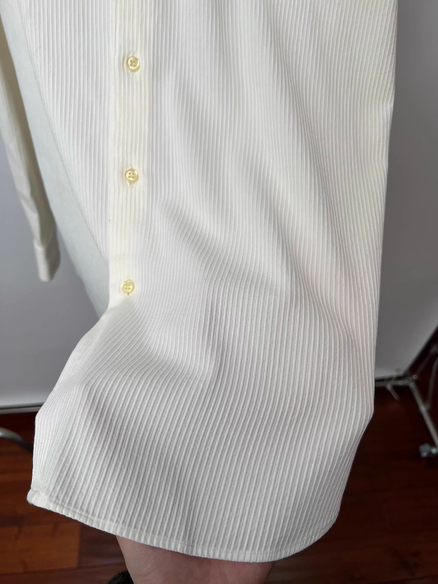 Giorgio Armani Giorgio Armani 00s Oversized Pleated Shirt Size US L / EU 52-54 / 3 - 8 Thumbnail