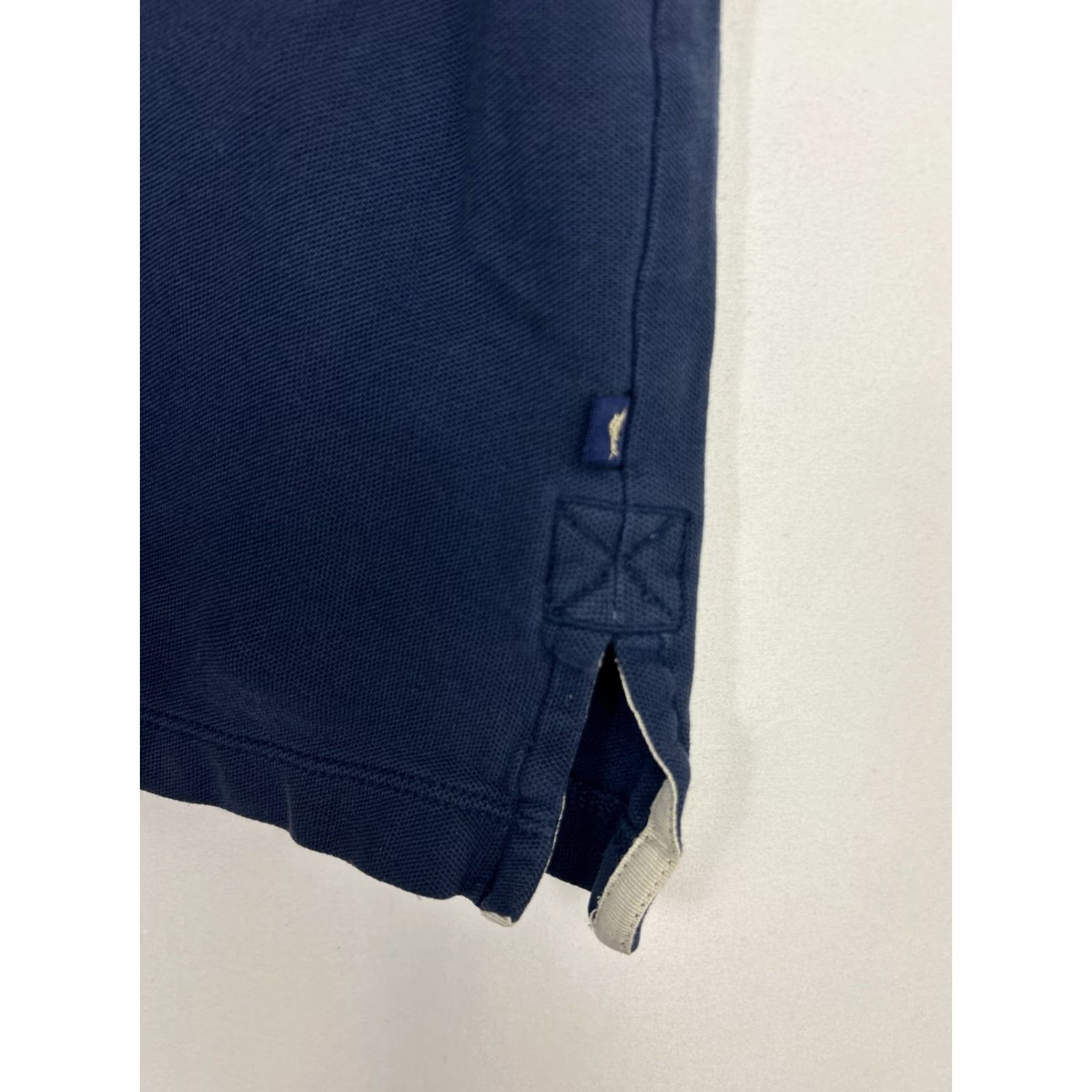 Tommy Bahama Tommy Bahama Polo Shirt Mens Large Short Sleeve Navy Blue Cotton Pullover Shirt Size US L / EU 52-54 / 3 - 6 Thumbnail