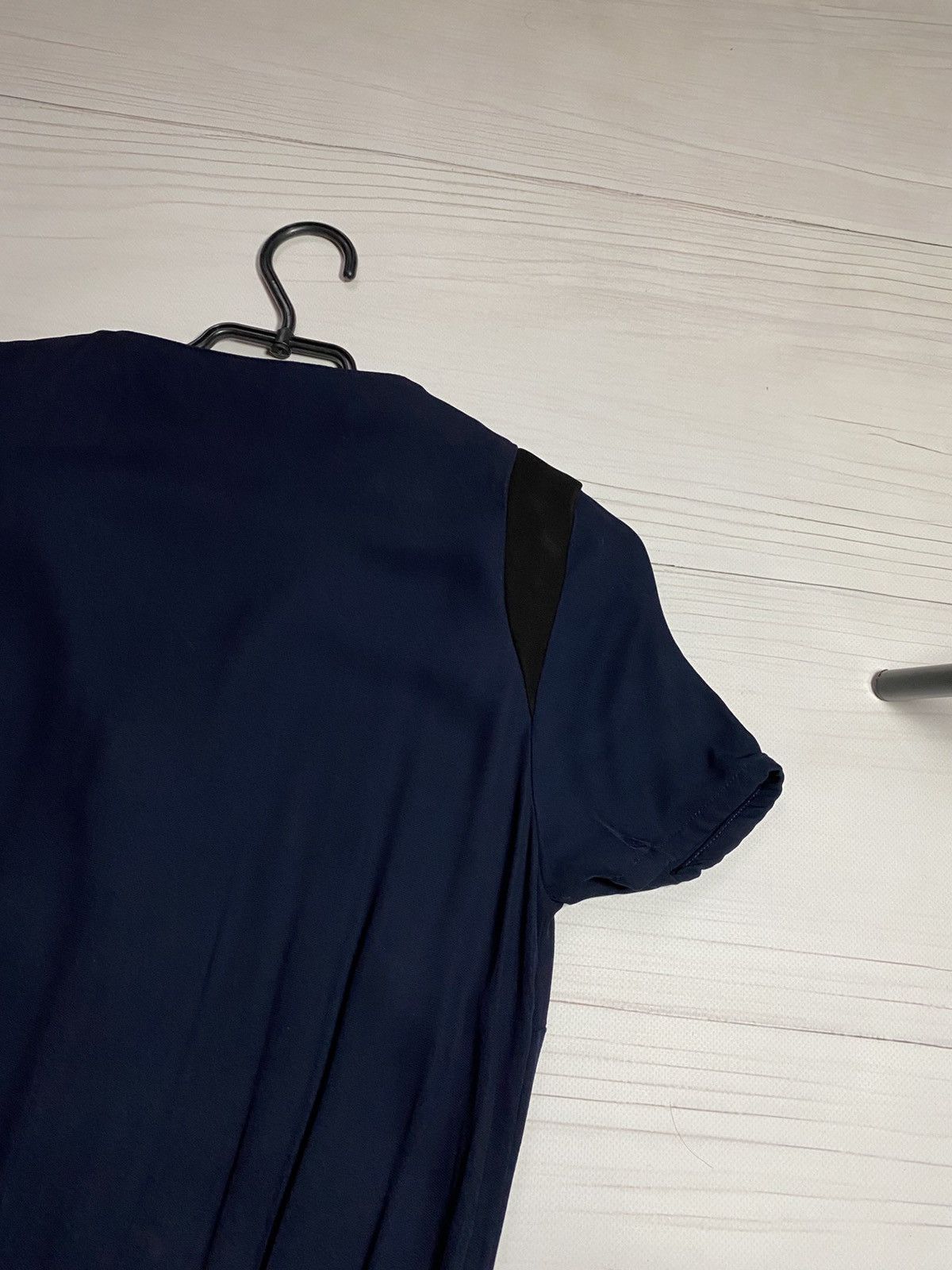 Sezane Sézane × La Redoute Minimal Navy Button Jumpsuit Size ONE SIZE - 18 Thumbnail