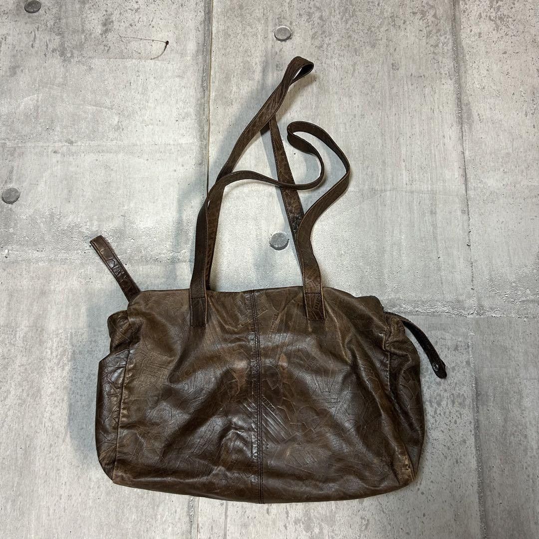 00s DIESEL ONE SHOULDER BAG LEATHER