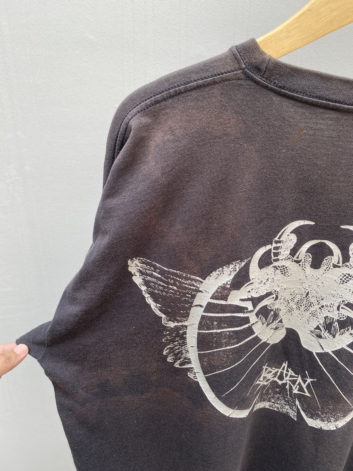 Band Tees Trashead Rotten Sound Shirt Boxy Fit Sun Faded Distressed Size US XL / EU 56 / 4 - 6 Thumbnail