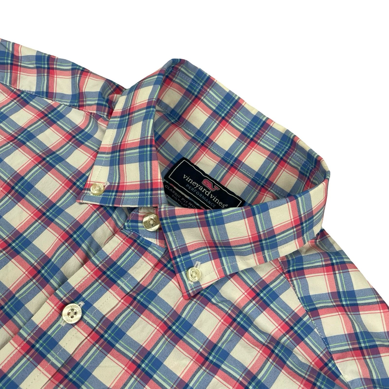 Vineyard Vines Vineyard Vines Men's Performance Classic Murray Shirt Blue/P Size US M / EU 48-50 / 2 - 1 Thumbnail