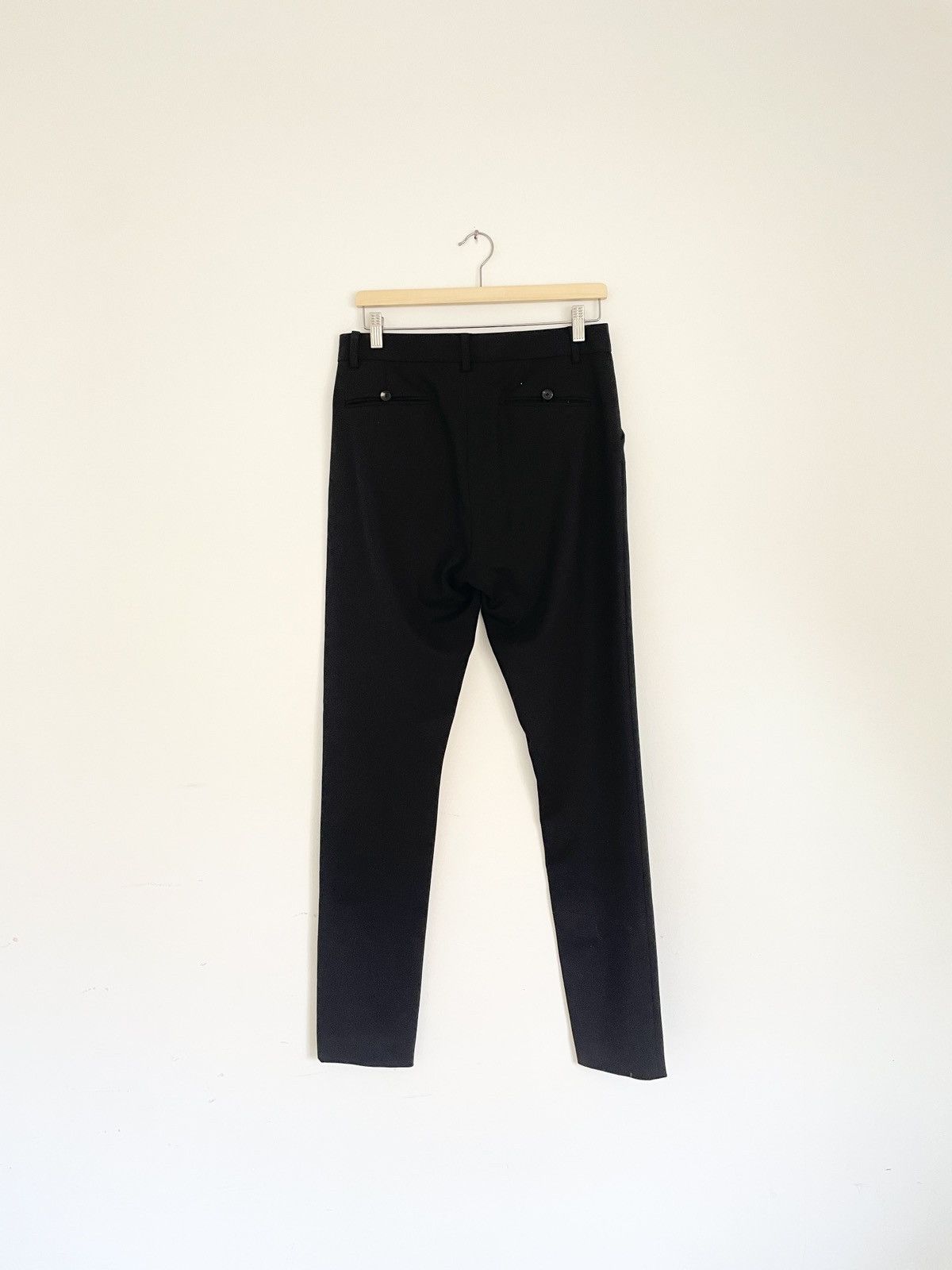 Helmut Lang Helmut Lang Slim Wool Tailored Trousers M US 8 RRP €400 Size 30" / US 8 / IT 44 - 8 Thumbnail