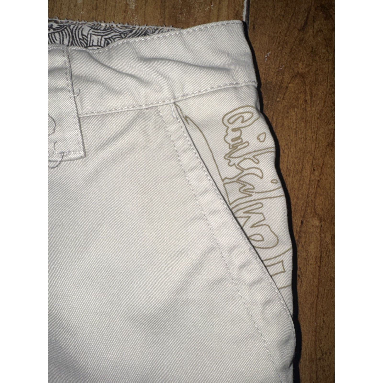 Quiksilver Quiksilver Chino Shorts Tan 31x13 Men Regular Brown Size US 31 - 4 Thumbnail