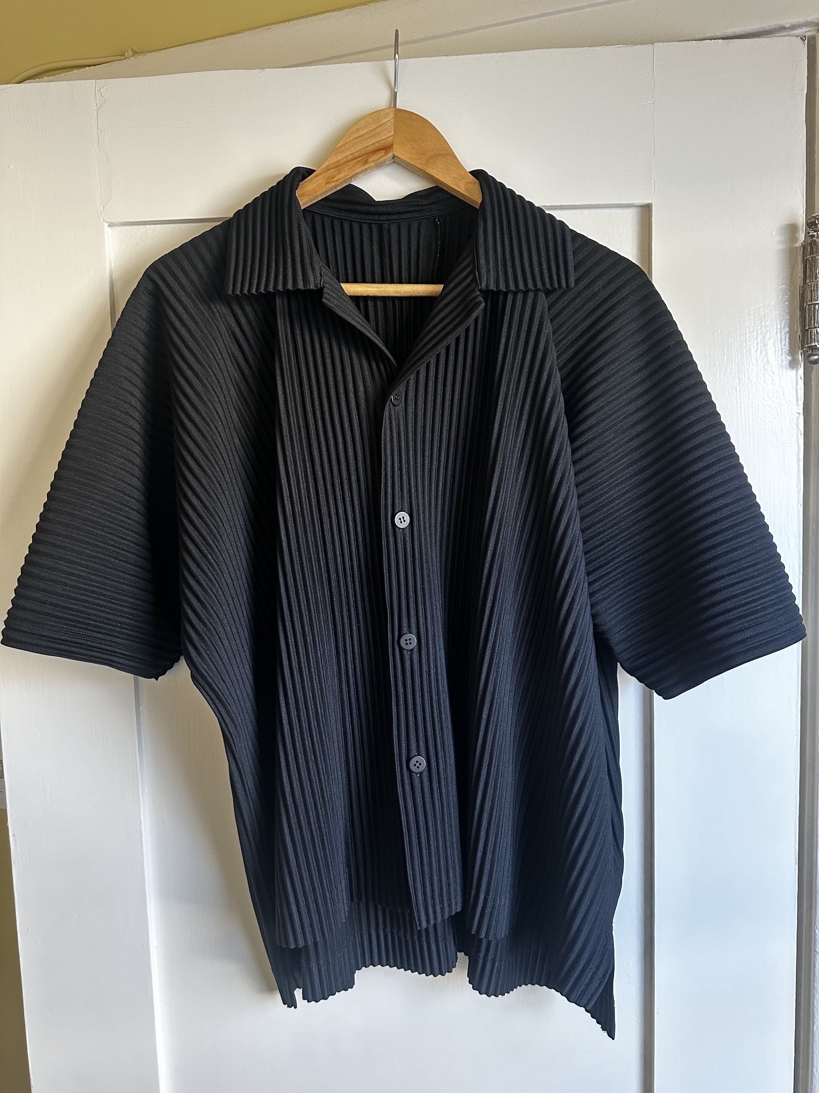 Issey Miyake Black Monthly Color July Shirt | Grailed