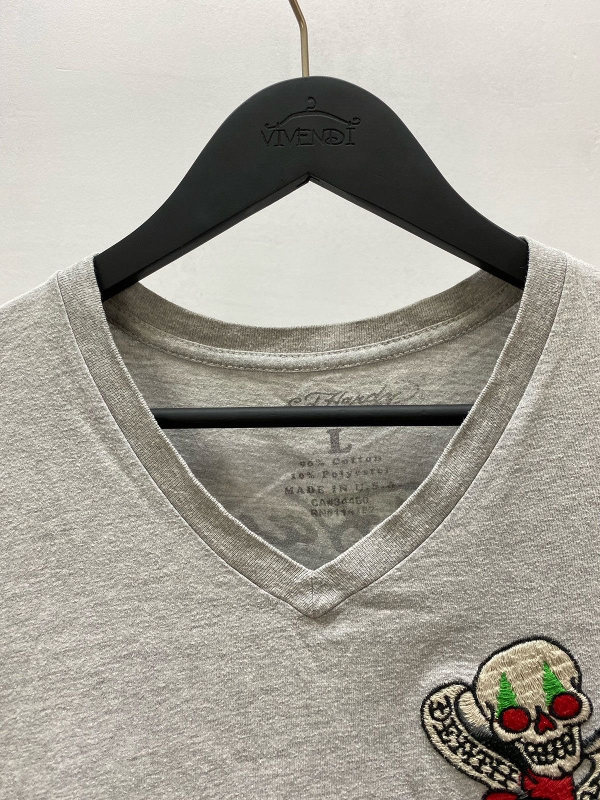 Christian Audigier × Ed Hardy Vintage 00’s Ed Hardy Hype T-Shirt Size US L / EU 52-54 / 3 - 13 Thumbnail