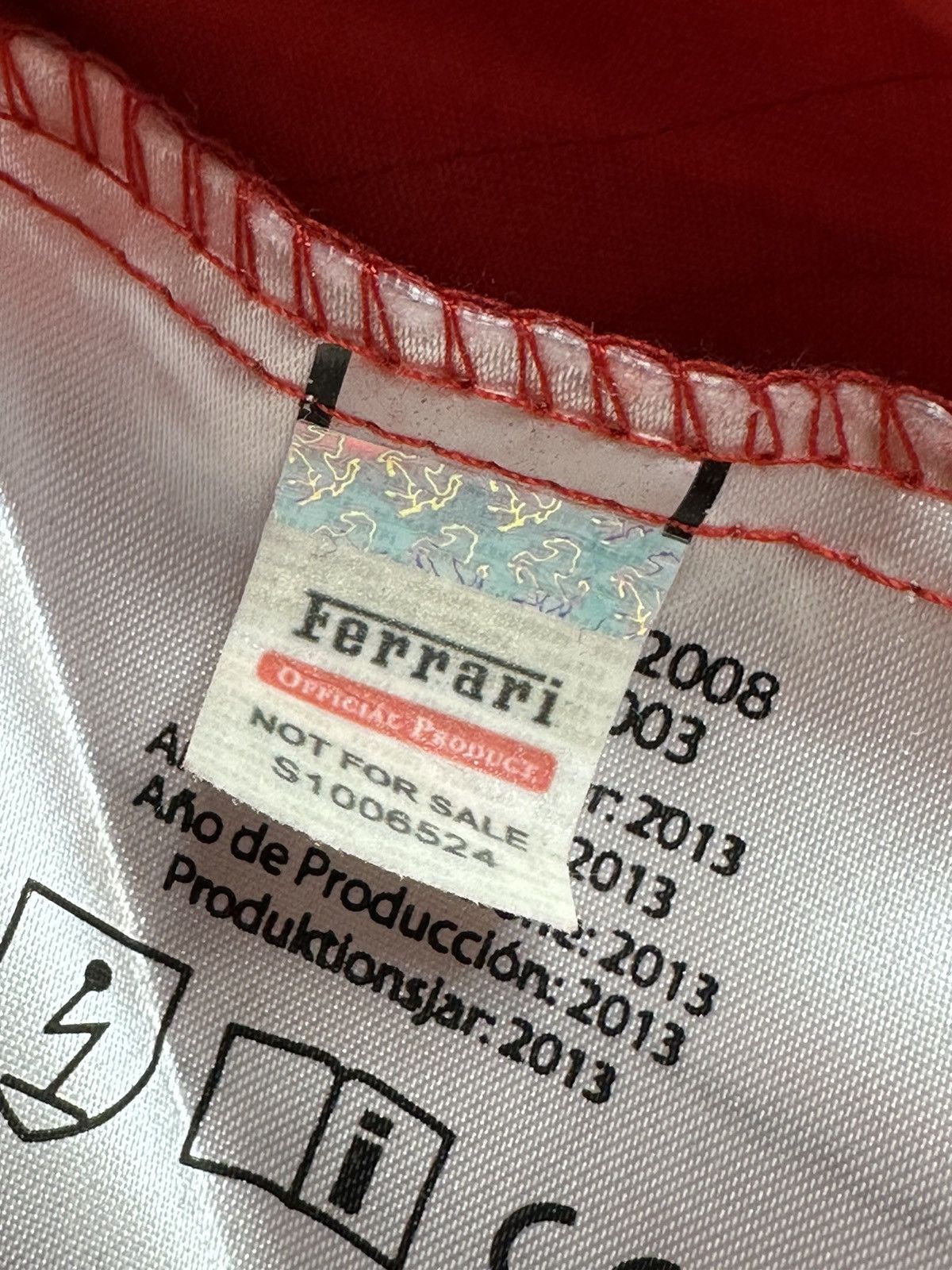 Ferrari Ferrari Exclusively Not For Sale Vintage StreetWear 2008 Size US M / EU 48-50 / 2 - 7 Thumbnail
