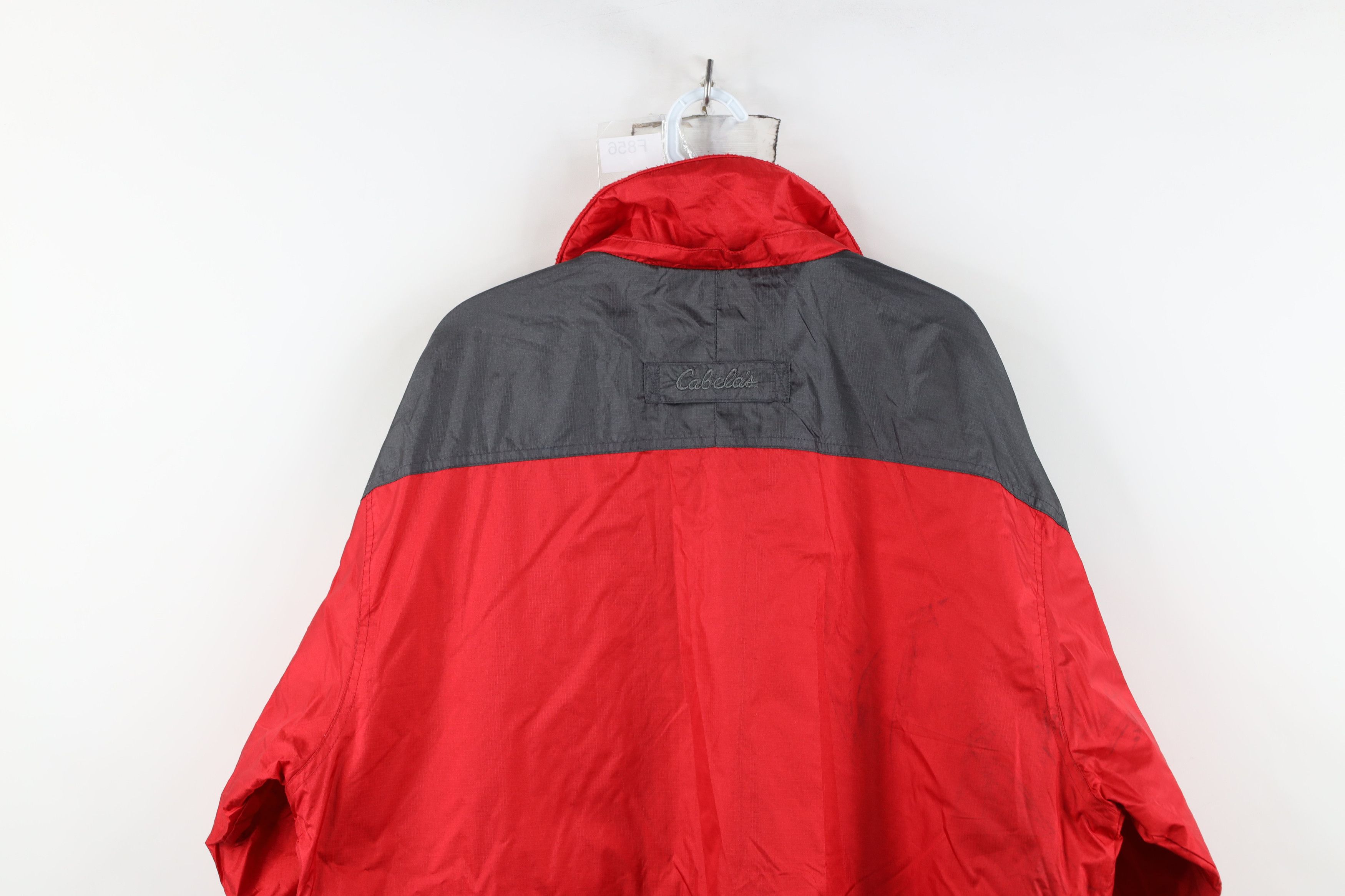 Cabelas Vintage Cabelas Ripstop Packable Windbreaker Rain Jacket Size US L / EU 52-54 / 3 - 15 Thumbnail