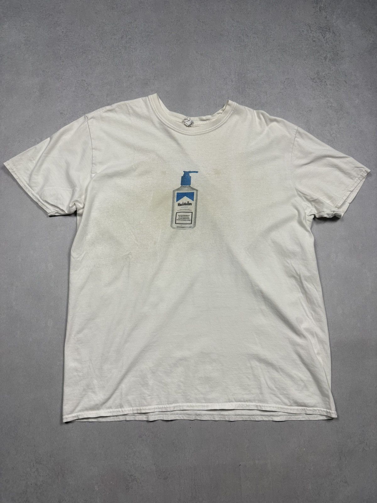 Marlboro Marlboro MachMalbro Sanitizer Graphic T-Shirt Vintage 00s XL Size US XL / EU 56 / 4 - 2 Thumbnail