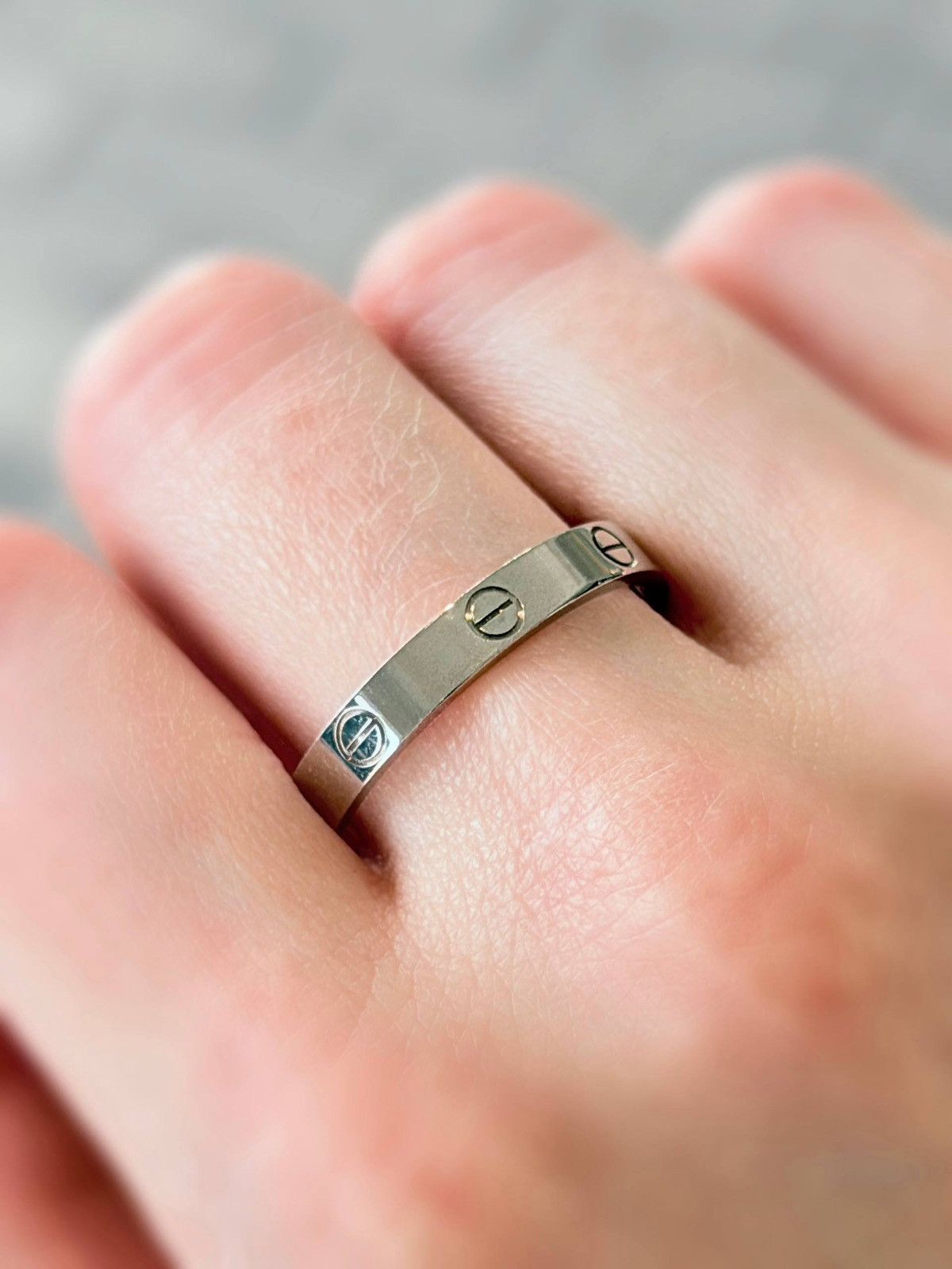 Cartier Cartier LOVE RING small model 18k white gold full set Size ONE SIZE - 6 Thumbnail