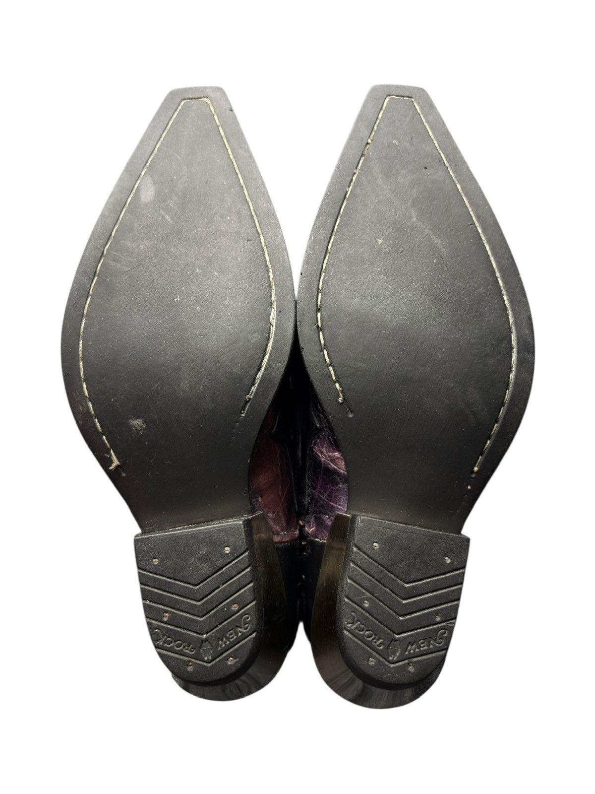 New Rock Vintage New Rock purple flame cowboy boots Size 37 Size US 7 / IT 37 - 8 Thumbnail