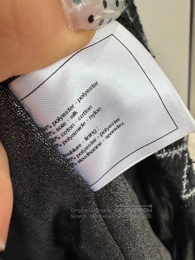 Chanel Chanel Black and white checkered medium and long coat Size XS / US 0-2 / IT 36-38 - 9 Thumbnail