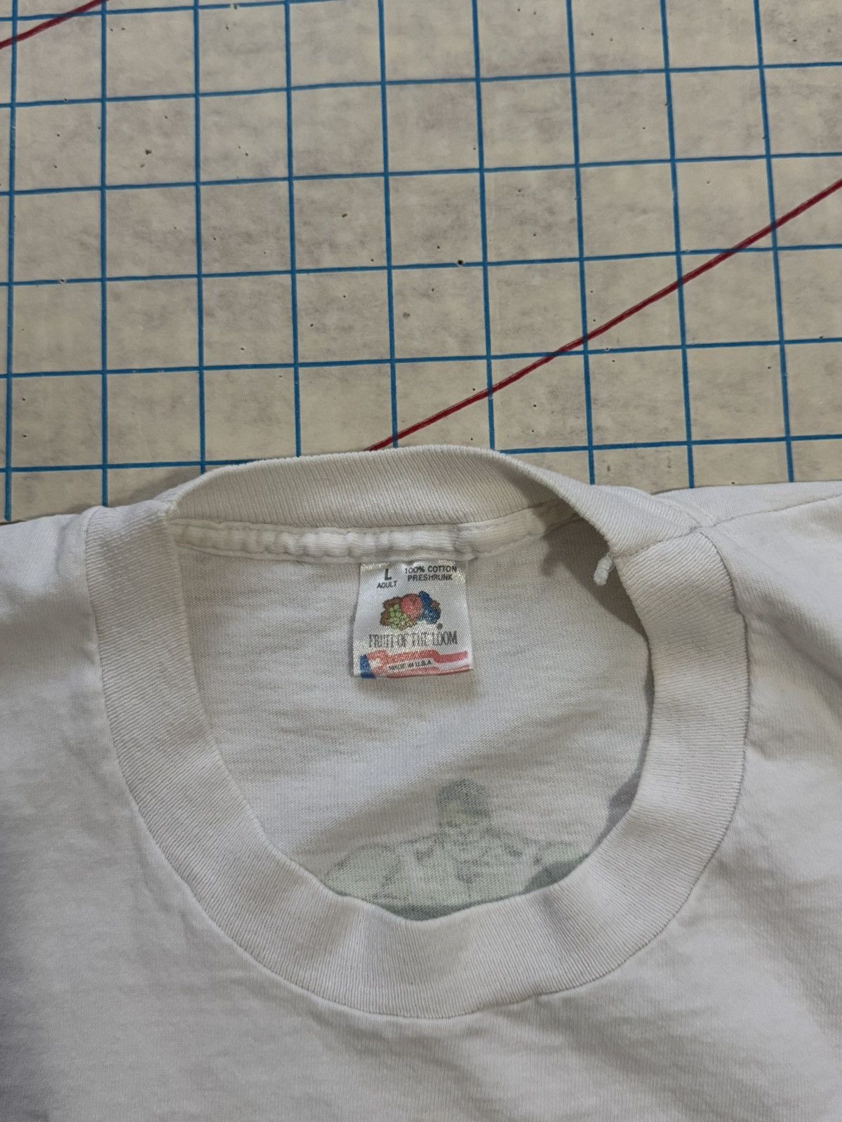 Marvel Comics × Vintage Vintage Marvel Aid Hurricane Relief Fun Tee 93 FOTL Large Size US L / EU 52-54 / 3 - 7 Thumbnail