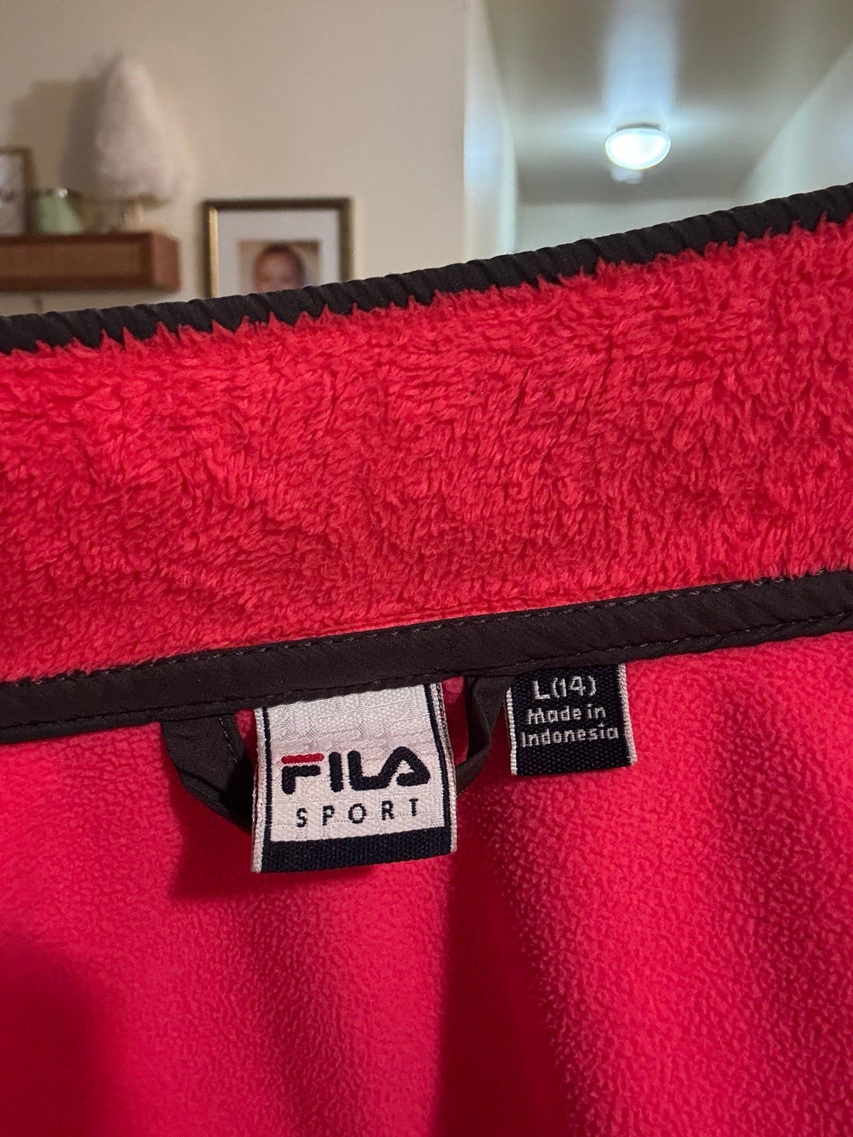 Fila Fila Sport Women's Juniors Full Zip Fleece Jacket Size L Size L / US 10 / IT 46 - 4 Thumbnail