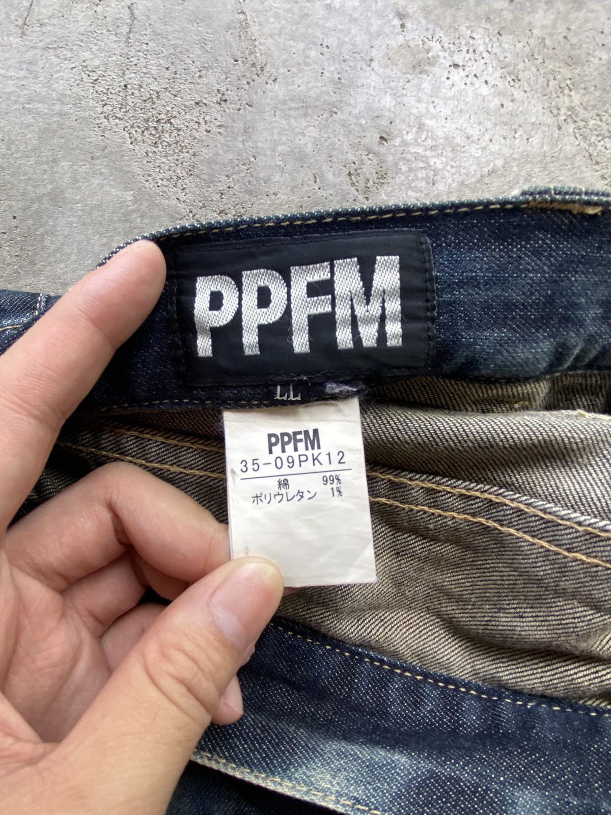 PPFM Vintage PPFM Curve Denim Jeans Size US 32 / EU 48 - 9 Thumbnail