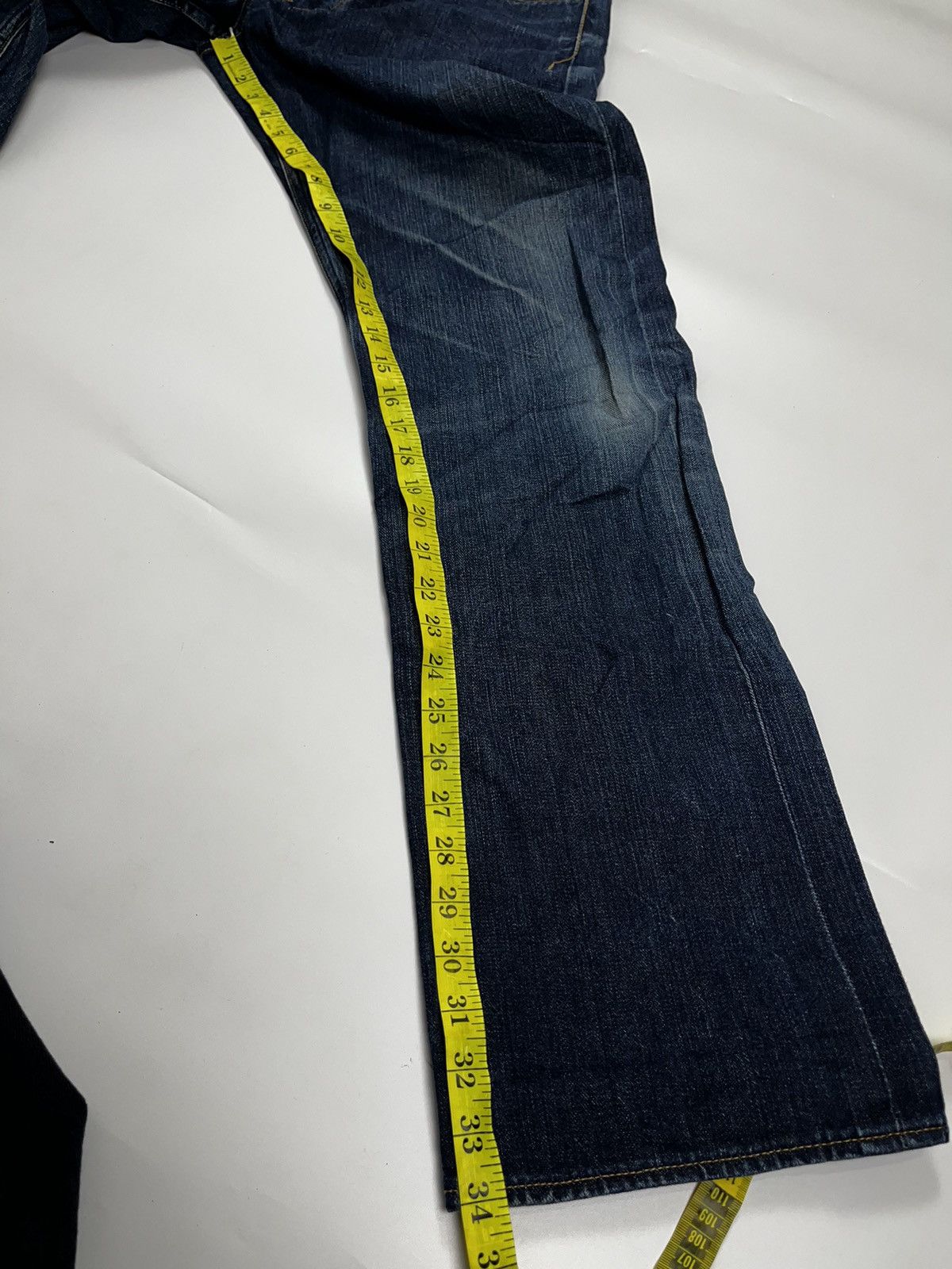 Japanese Brand selvedge kicking mule japan jeans pant Size US 33 - 10 Thumbnail