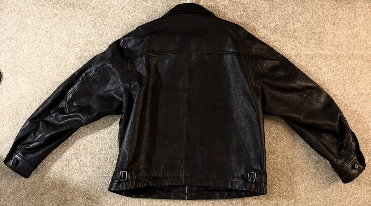 Gap Vintage Gap Genuine Leather Jacket Size US XL / EU 56 / 4 - 2 Thumbnail