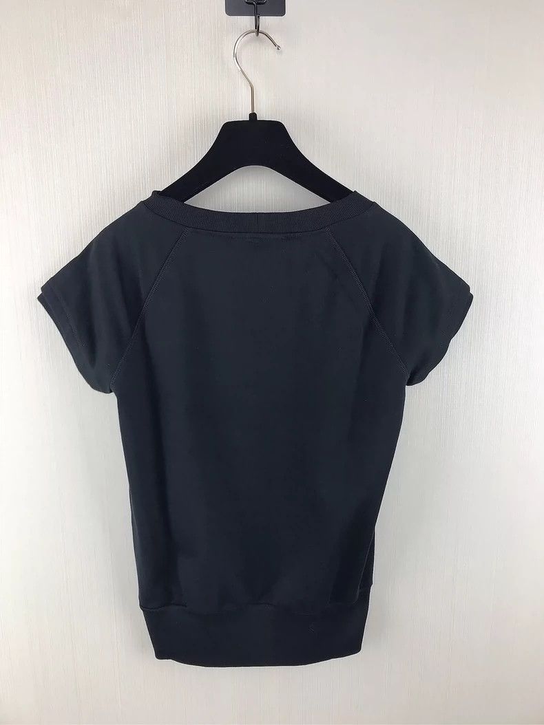 Gucci GucciEmbroidered logo sweatshirt short sleeves 2503-Nextarr Size US XS / EU 42 / 0 - 2 Thumbnail