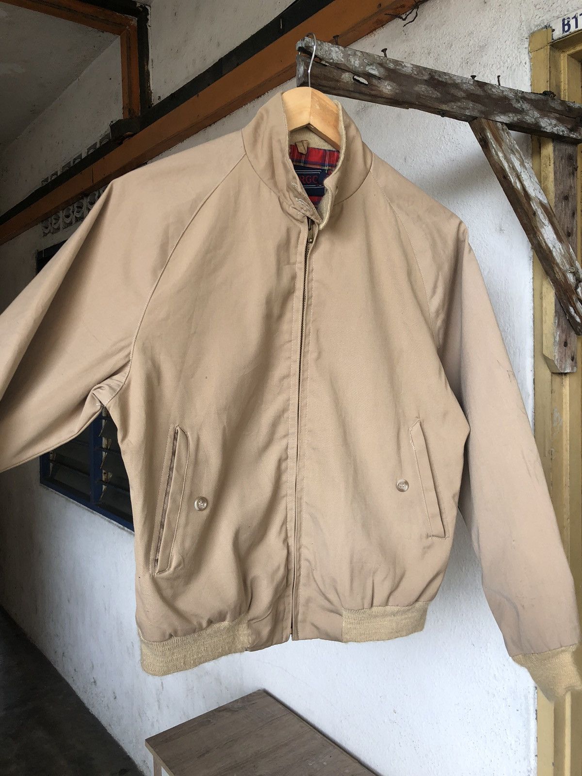 Vintage Vintage 80s Cargo Plain Bomber Jacket Talon Zipper Size US M / EU 48-50 / 2 - 11 Thumbnail